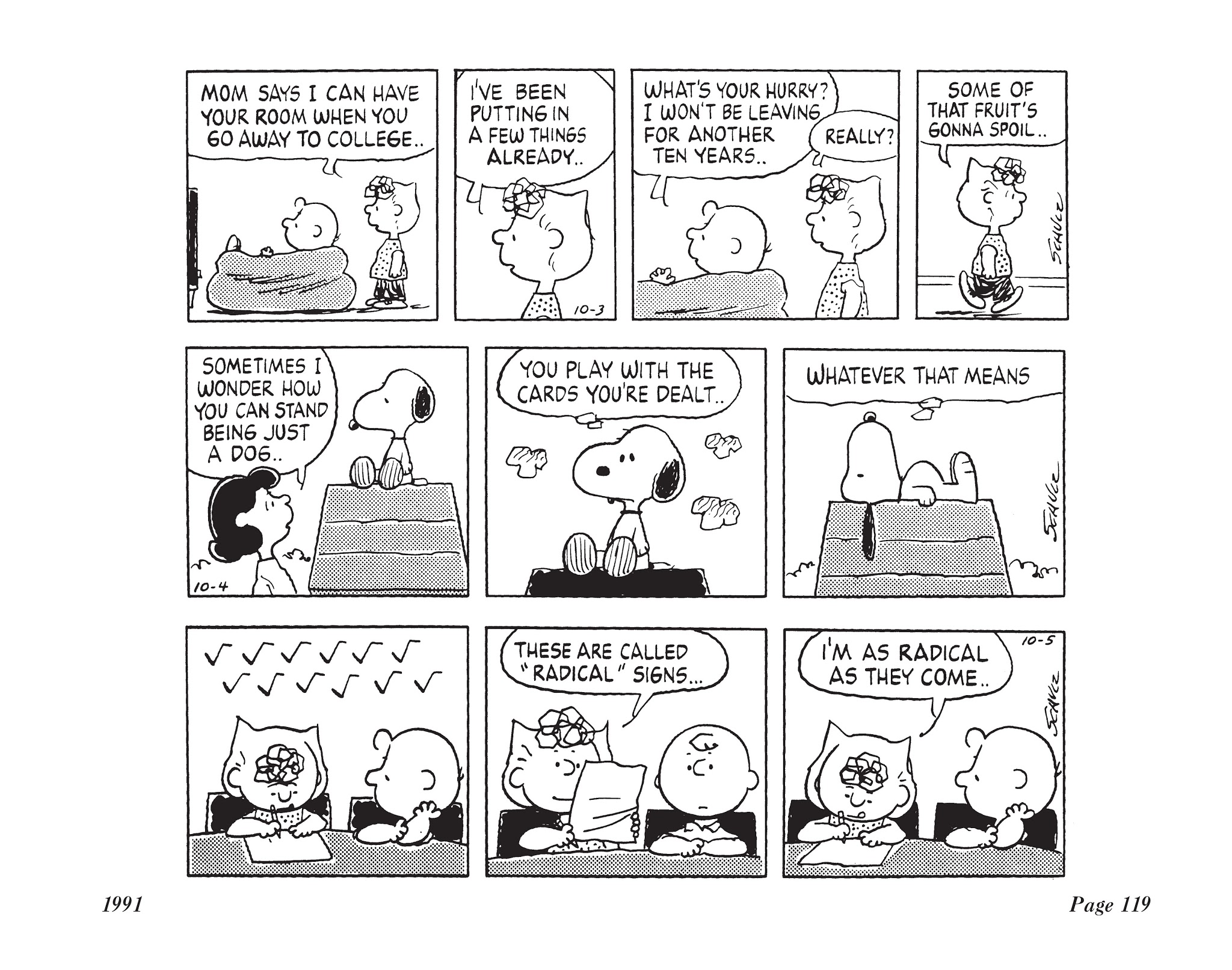 Read online The Complete Peanuts comic -  Issue # TPB 21 - 133