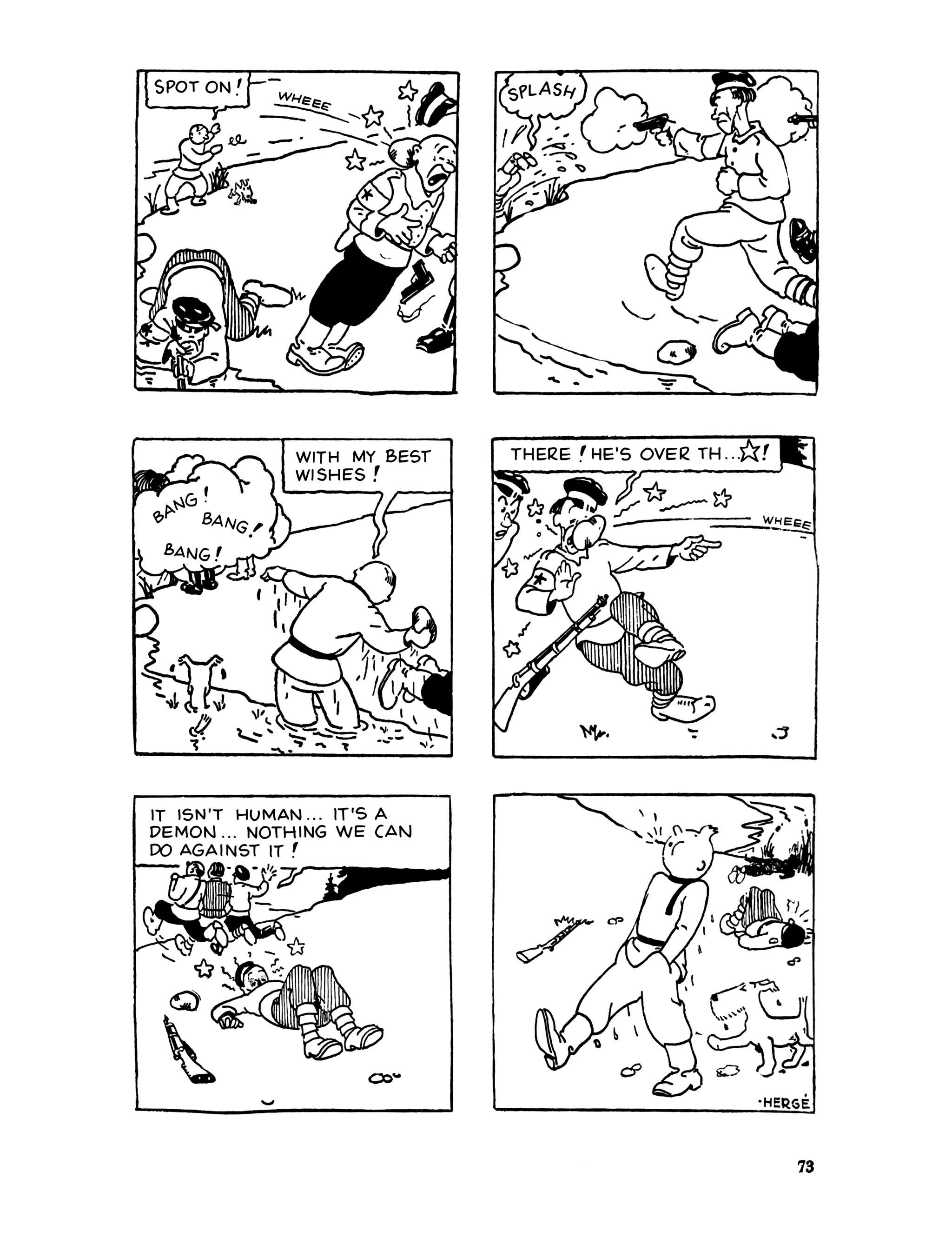 Read online The Adventures of Tintin comic -  Issue #1 - 77