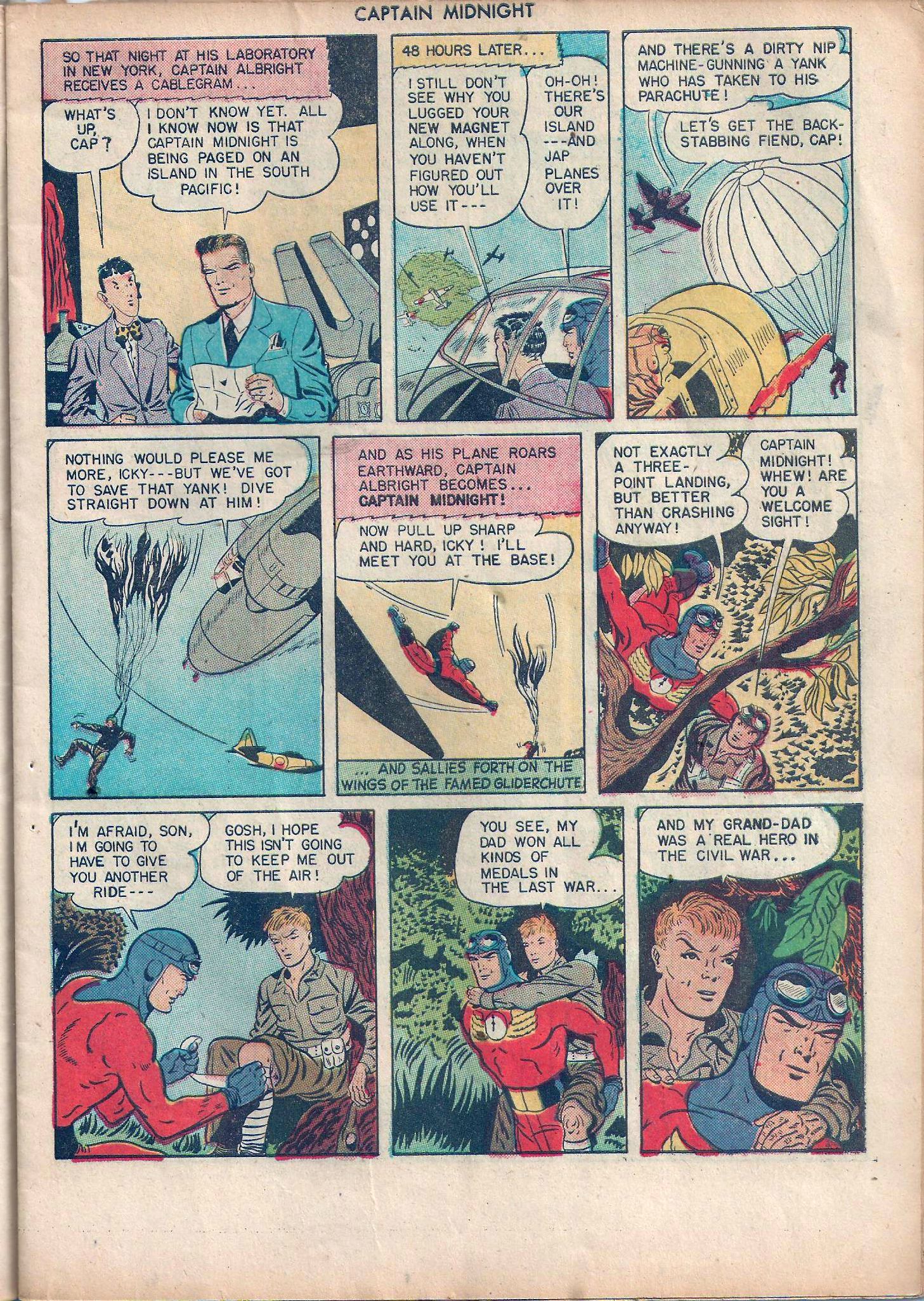 Read online Captain Midnight (1942) comic -  Issue #44 - 19