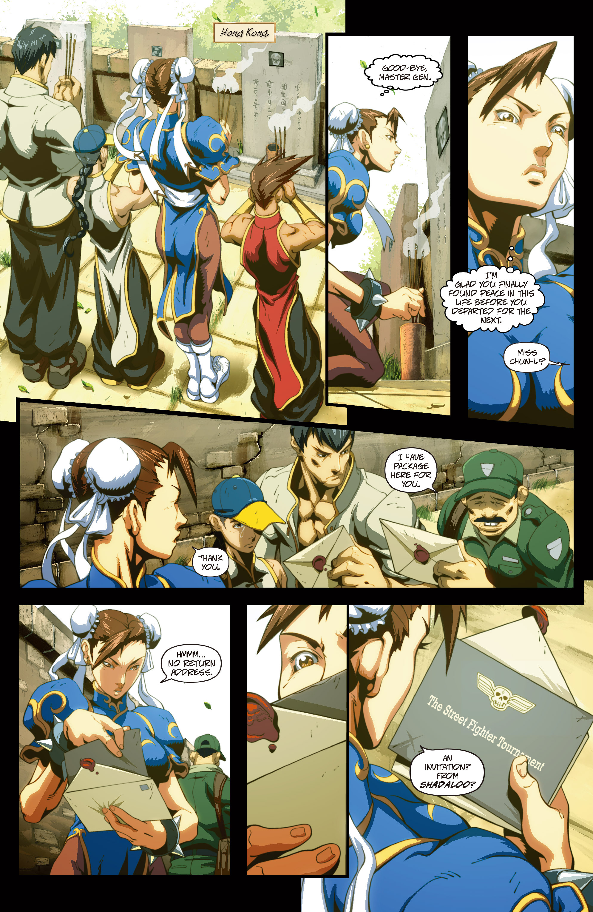 Read online Street Fighter II comic -  Issue #6 - 21