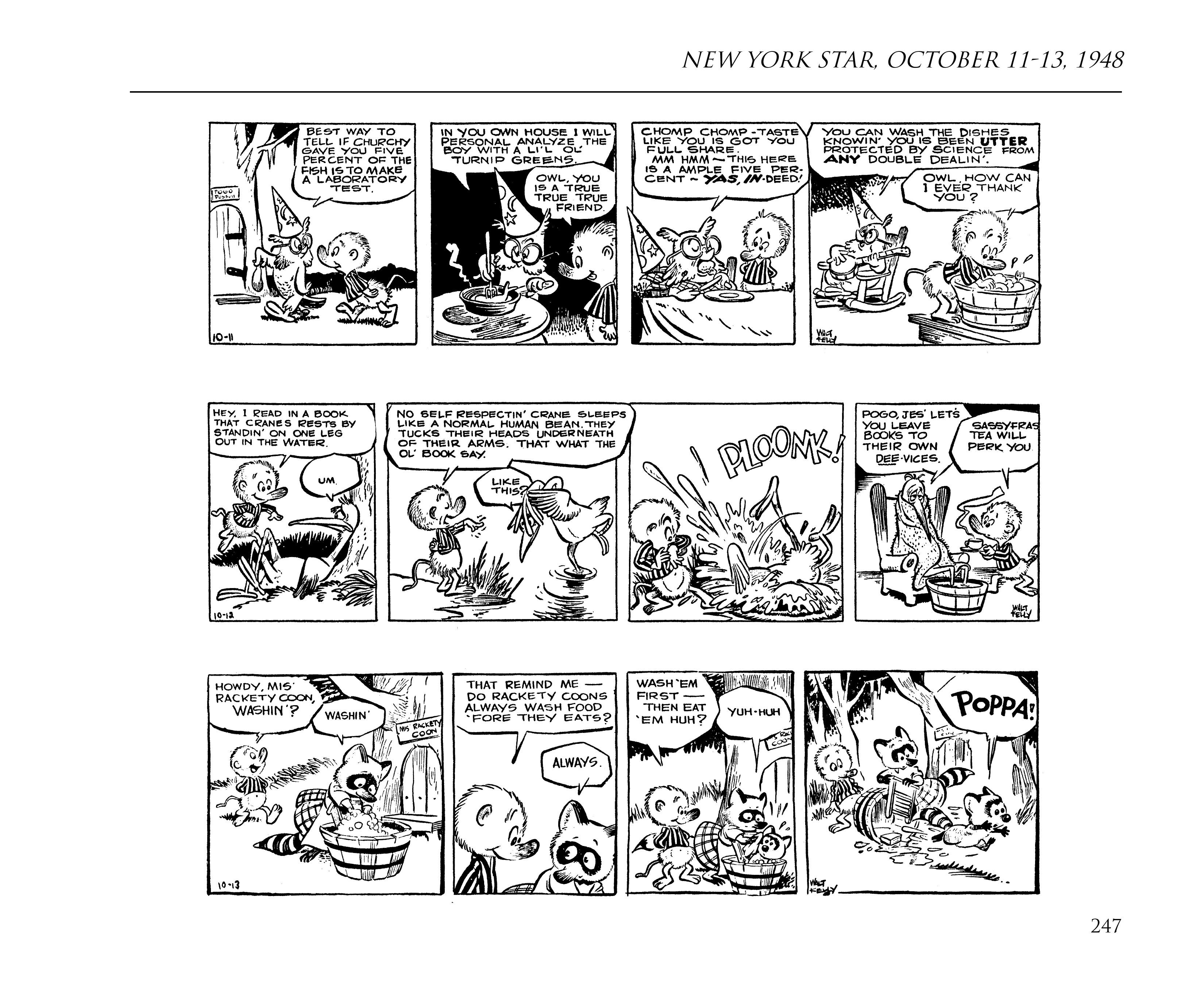 Read online Pogo by Walt Kelly: The Complete Syndicated Comic Strips comic -  Issue # TPB 1 (Part 3) - 65