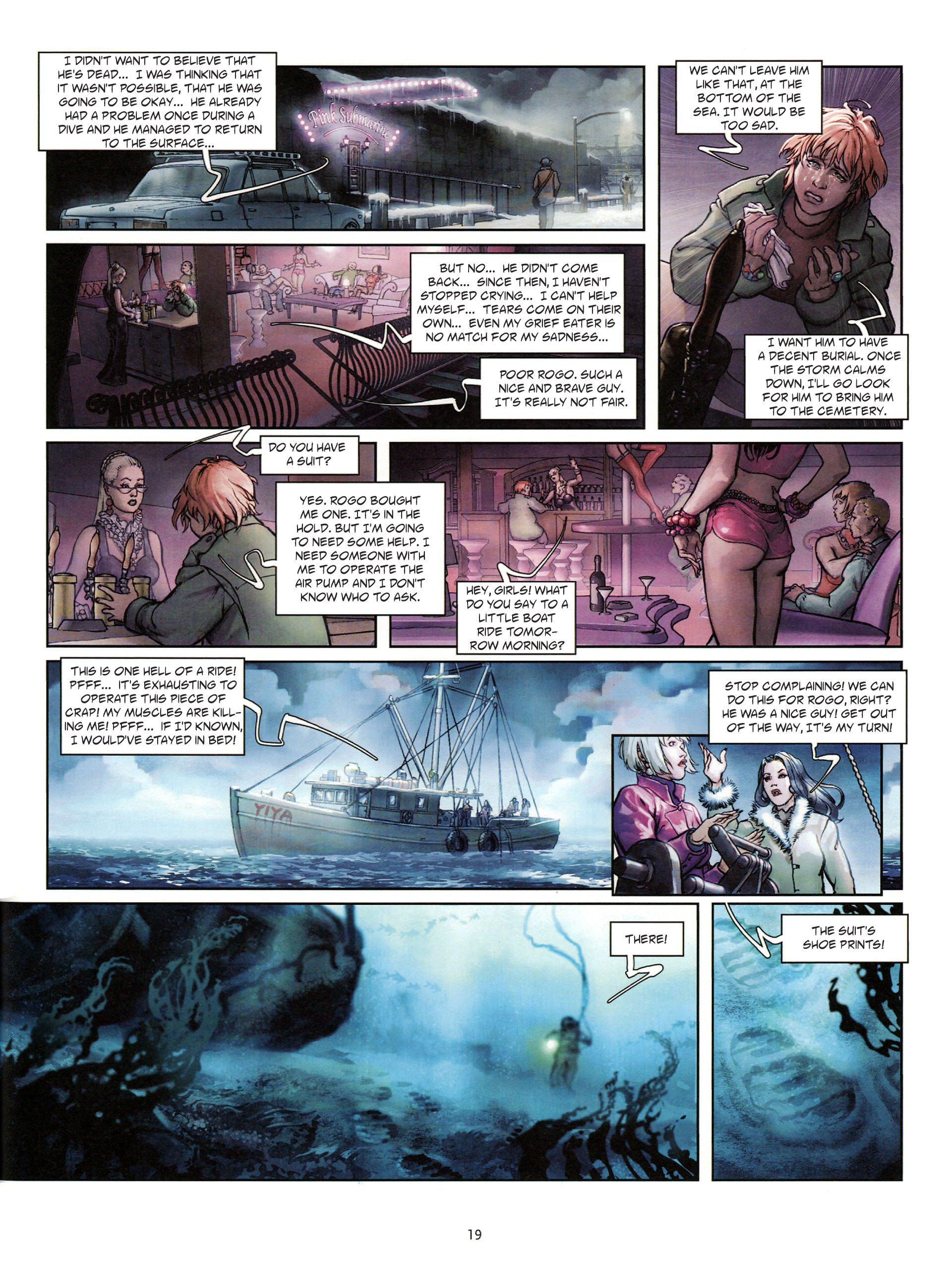 Read online Yiya comic -  Issue #1 - 20