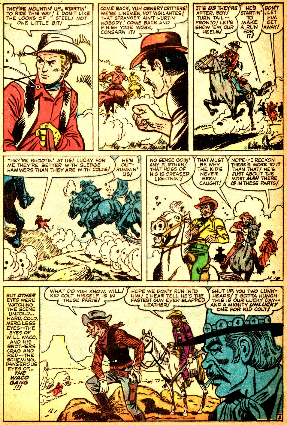 Read online Kid Colt Outlaw comic -  Issue #85 - 4