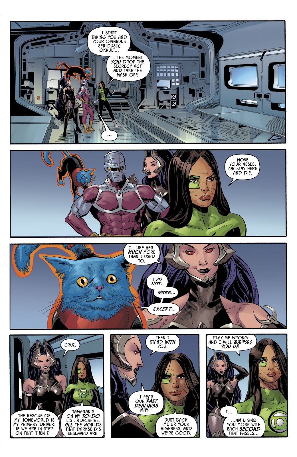 Justice League Odyssey issue 14 - Page 8