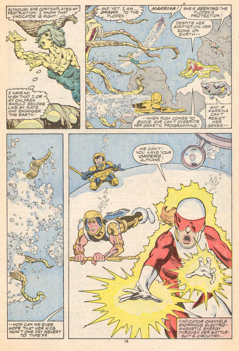 Read online Alpha Flight (1983) comic -  Issue #40 - 16