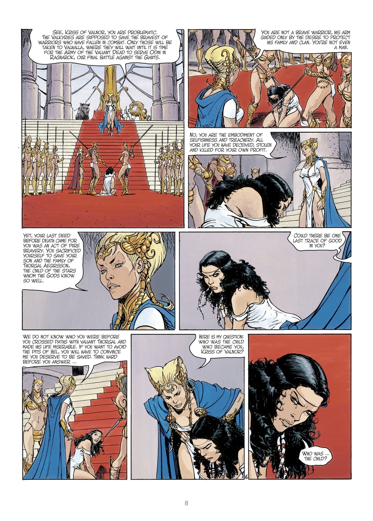 Read online Thorgal - Kriss of Valnor: I Forget Nothing! comic -  Issue # Full - 10