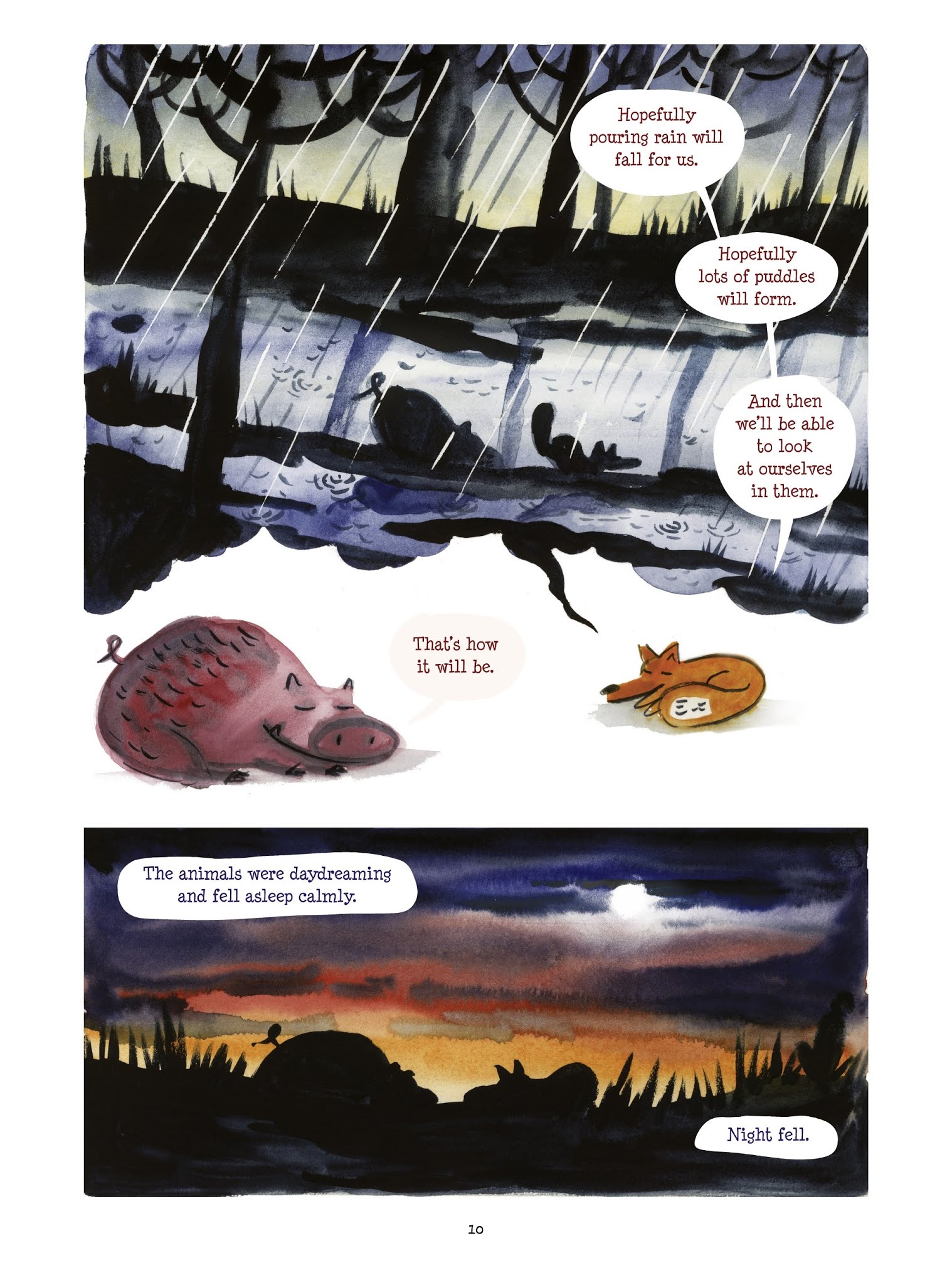 Read online Tiny Fox and Great Boar comic -  Issue #2 - 10