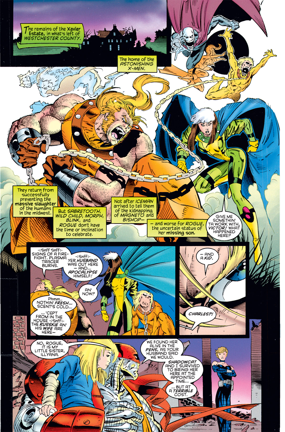 Read online X-Men: The Complete Age of Apocalypse Epic comic -  Issue # TPB 4 - 119