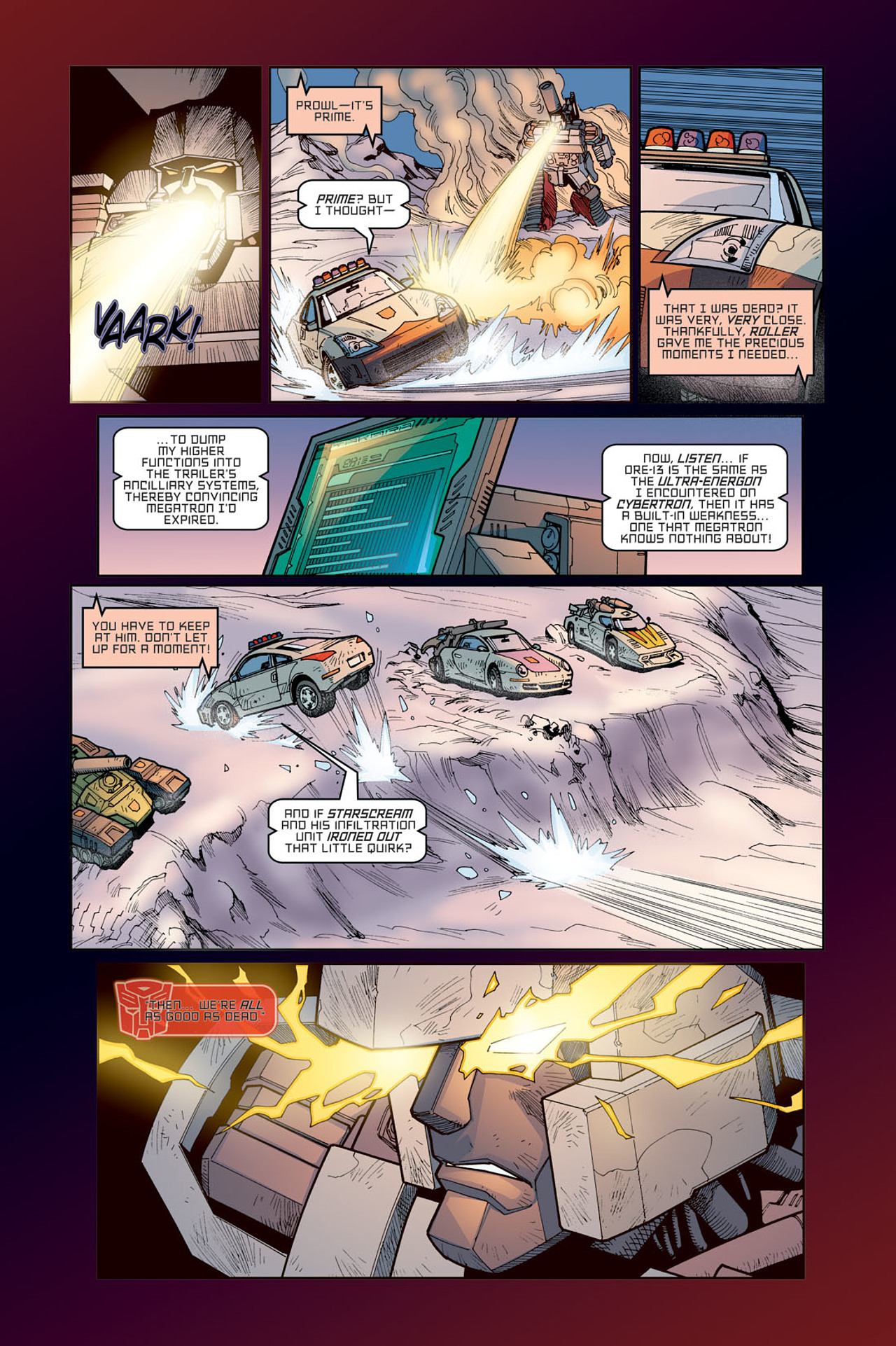 Read online The Transformers: Escalation comic -  Issue #6 - 15