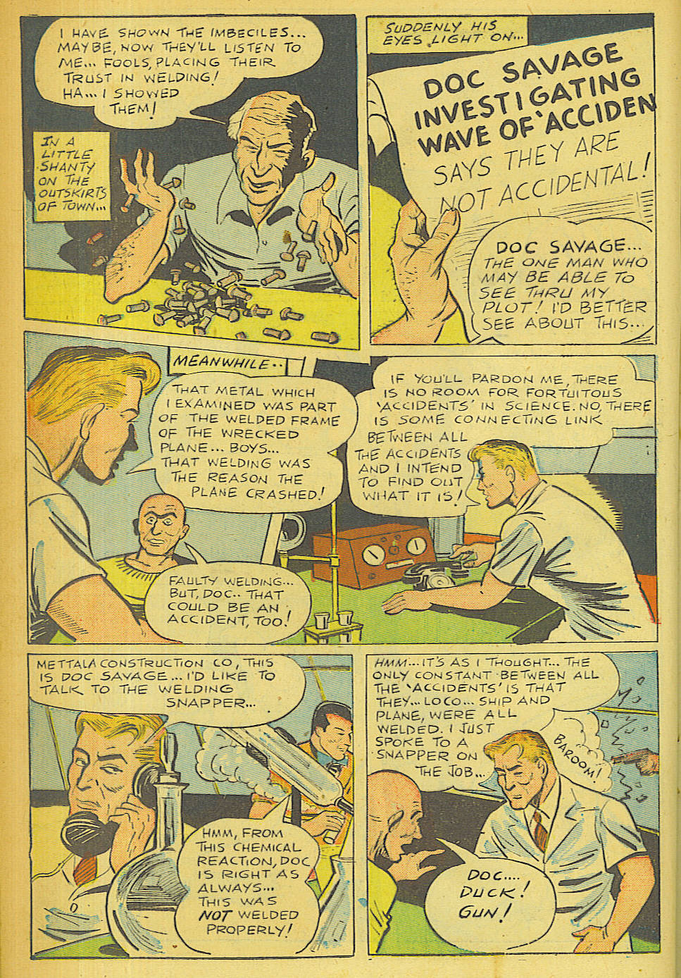 Read online Shadow Comics comic -  Issue #57 - 19