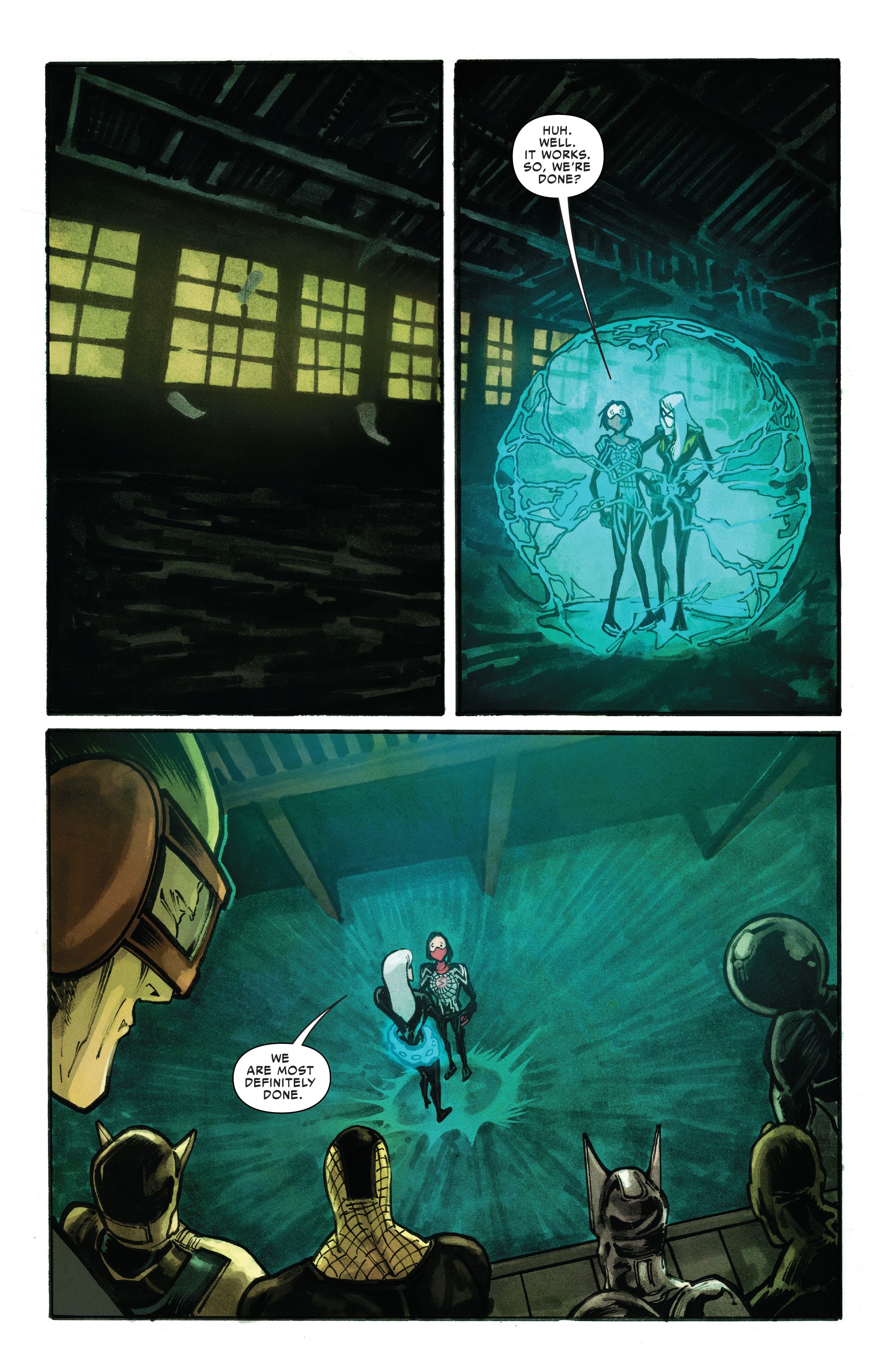 Read online Silk: Out of the Spider-Verse comic -  Issue # TPB 3 (Part 1) - 33