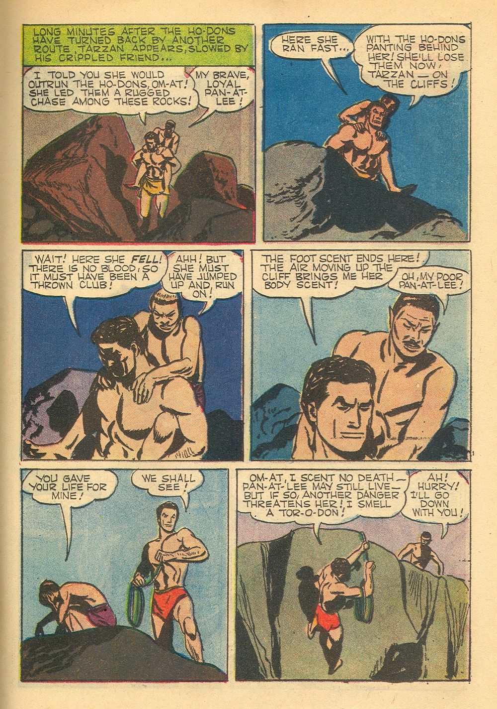 Read online Tarzan (1948) comic -  Issue #51 - 53