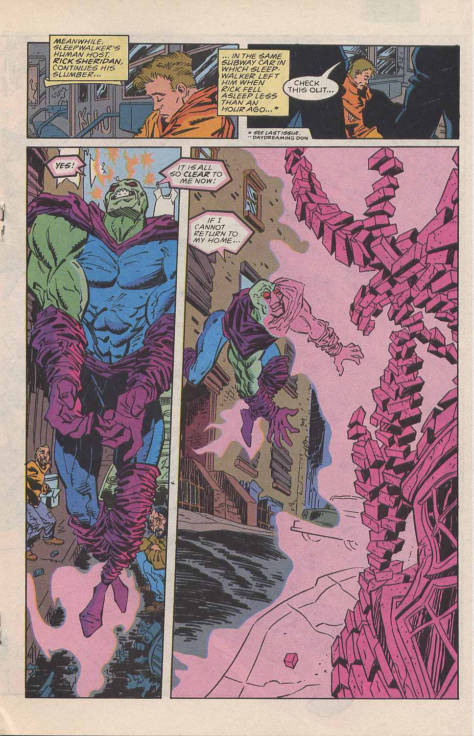 Read online Sleepwalker comic -  Issue #14 - 14