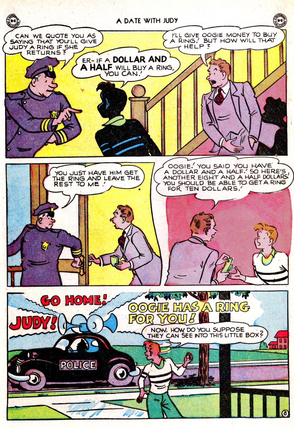 Read online A Date with Judy comic -  Issue #9 - 46