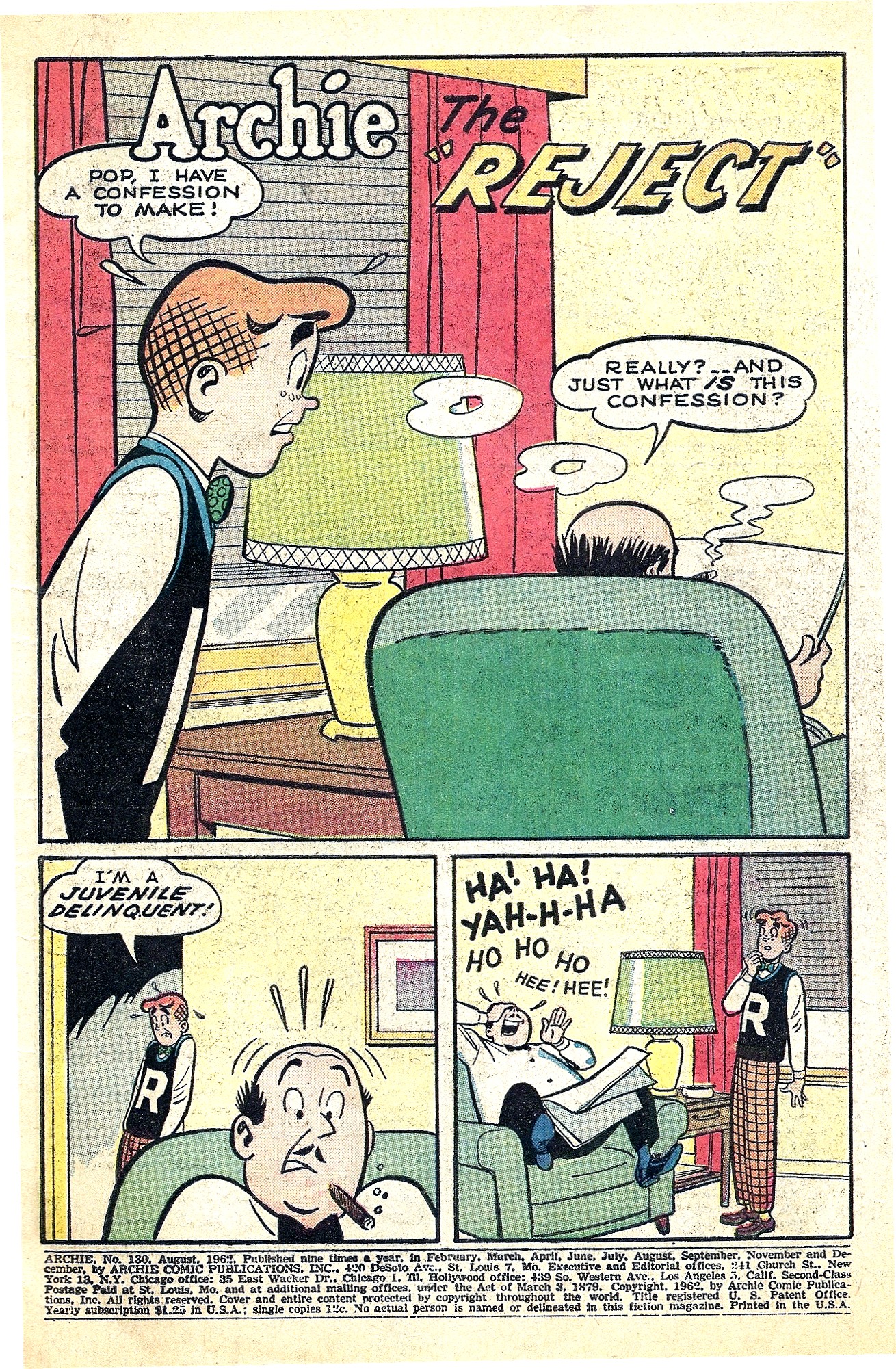 Read online Archie (1960) comic -  Issue #130 - 3