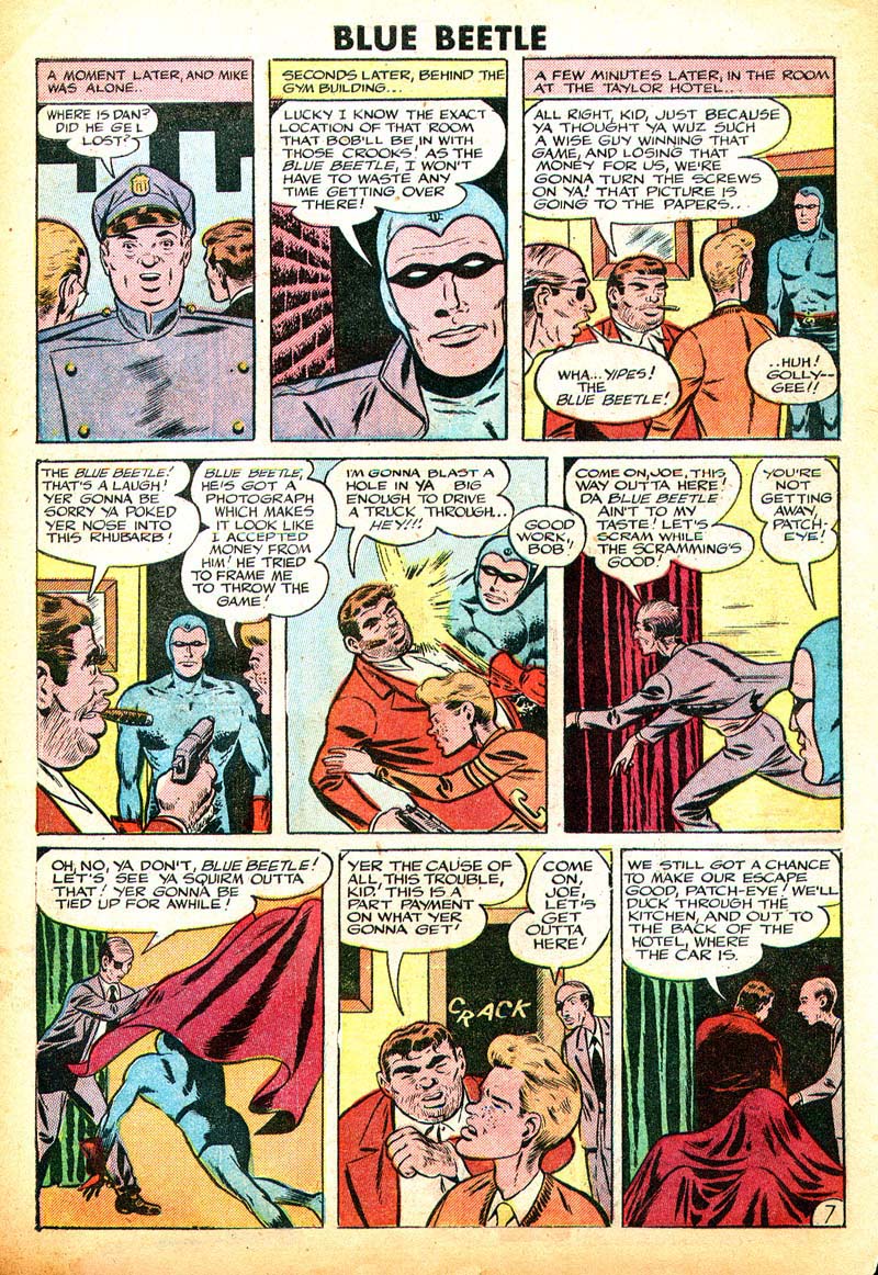 Read online The Blue Beetle comic -  Issue #58 - 29
