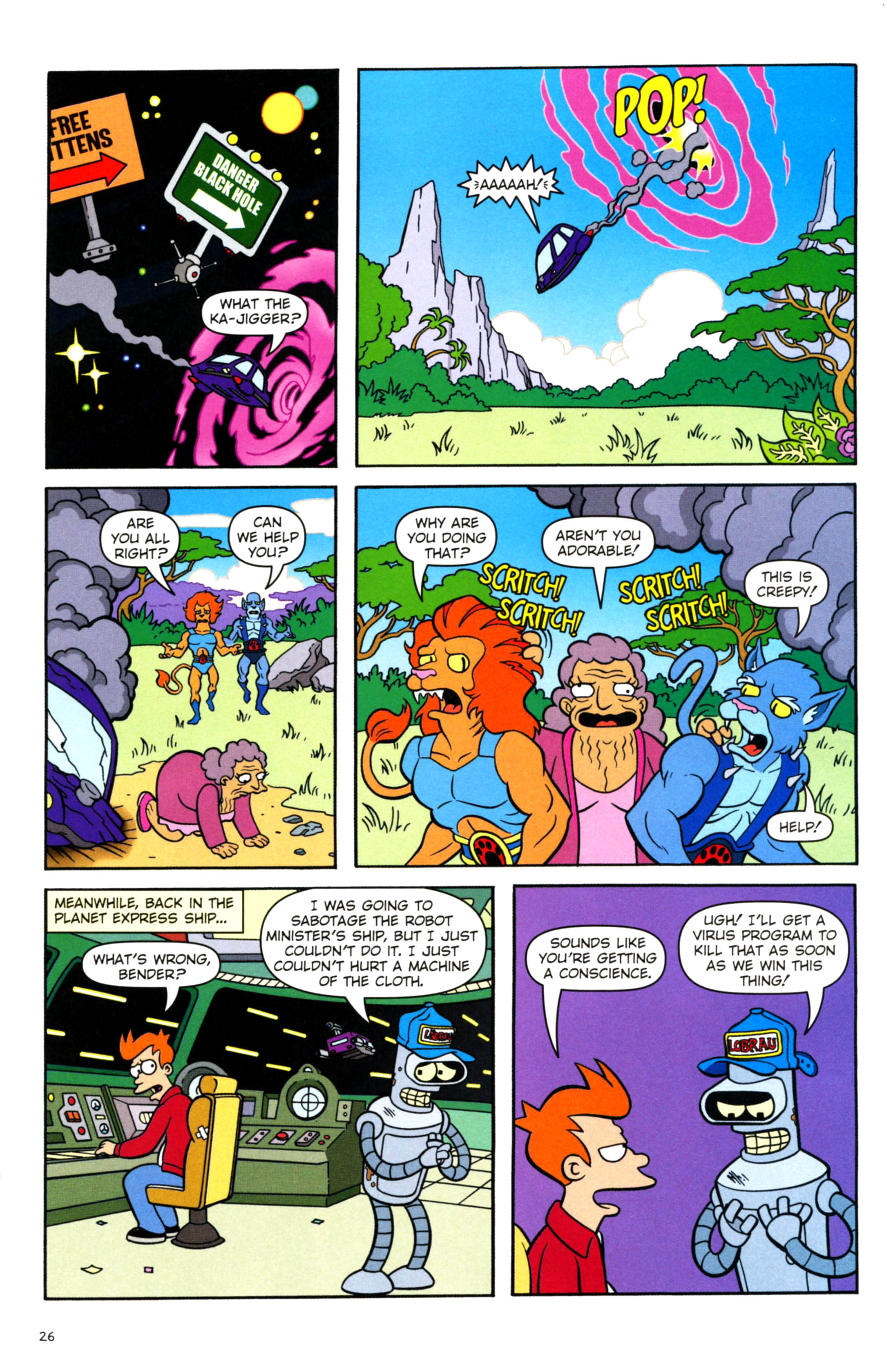 Read online Futurama Comics comic -  Issue #44 - 21