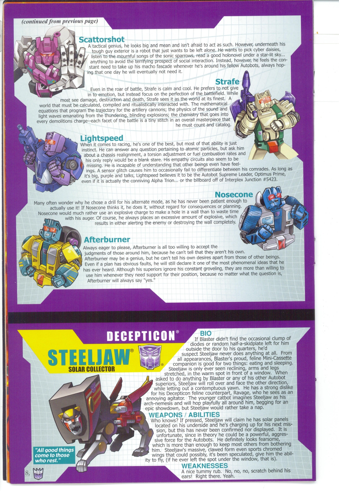 Read online Transformers: Collectors' Club comic -  Issue #27 - 8