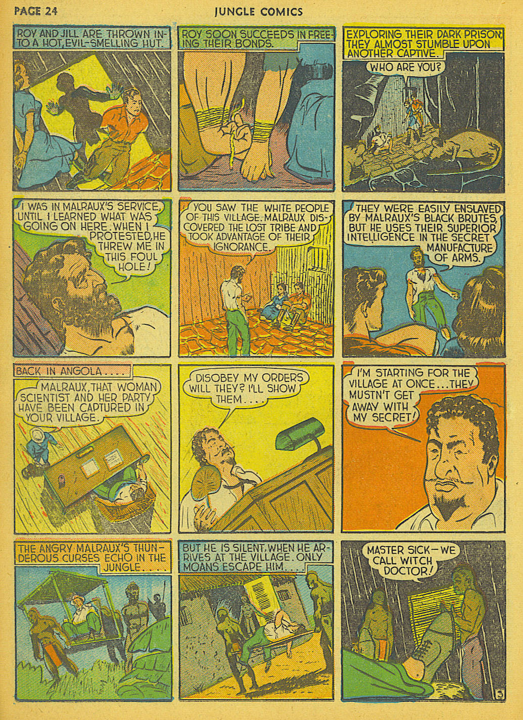 Read online Jungle Comics comic -  Issue #6 - 26