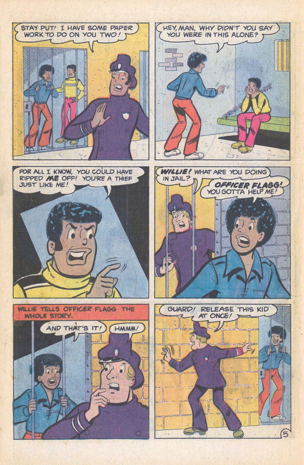 Read online Fast Willie Jackson comic -  Issue #6 - 21