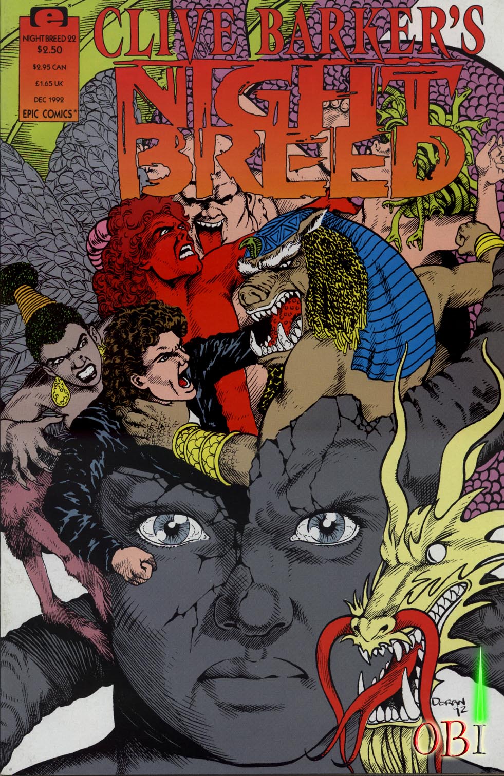 Read online Clive Barker's Night Breed (1990) comic -  Issue #22 - 1