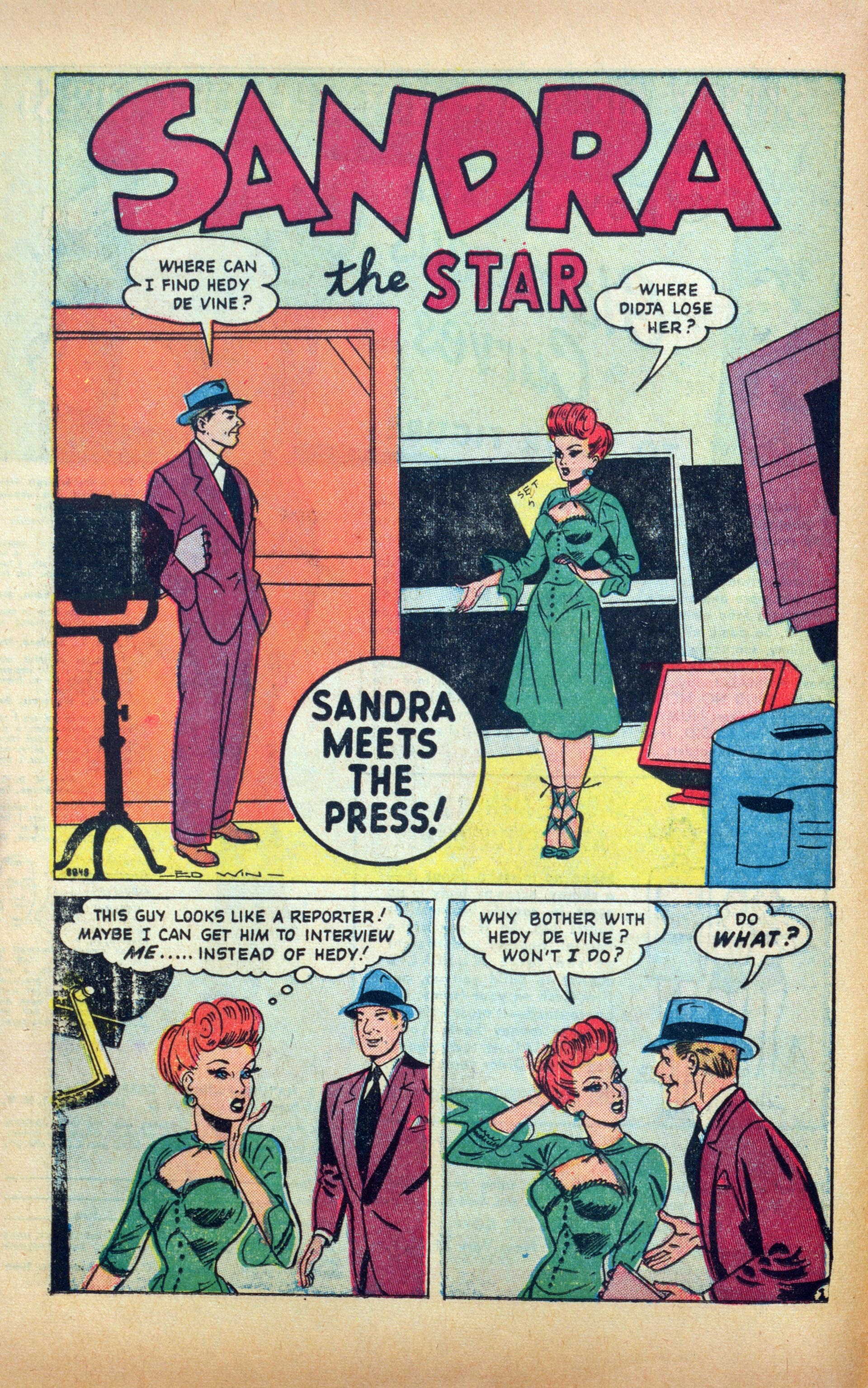 Read online Hedy Of Hollywood Comics comic -  Issue #44 - 12