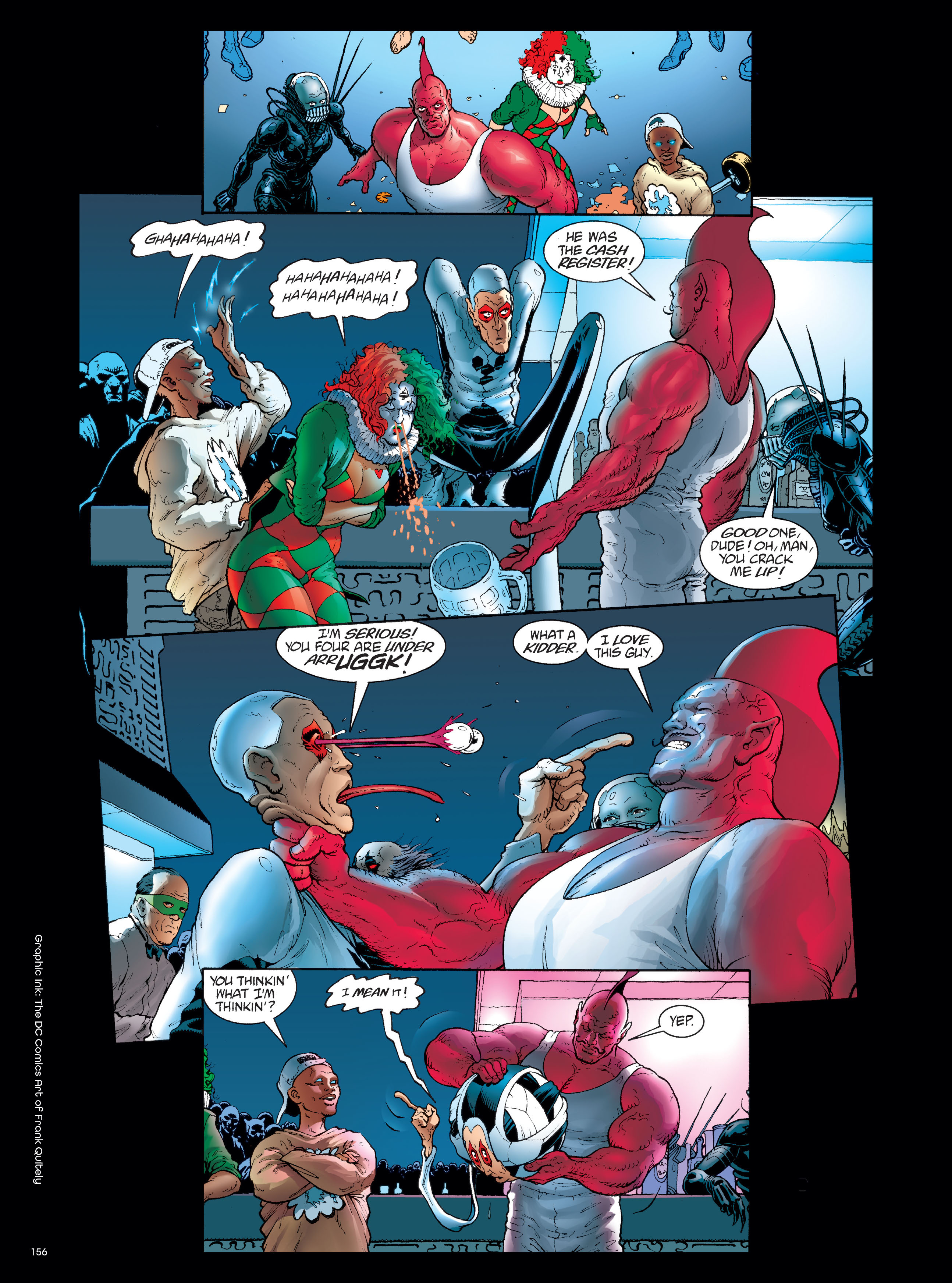 Read online Graphic Ink: The DC Comics Art of Frank Quitely comic -  Issue # TPB (Part 2) - 54
