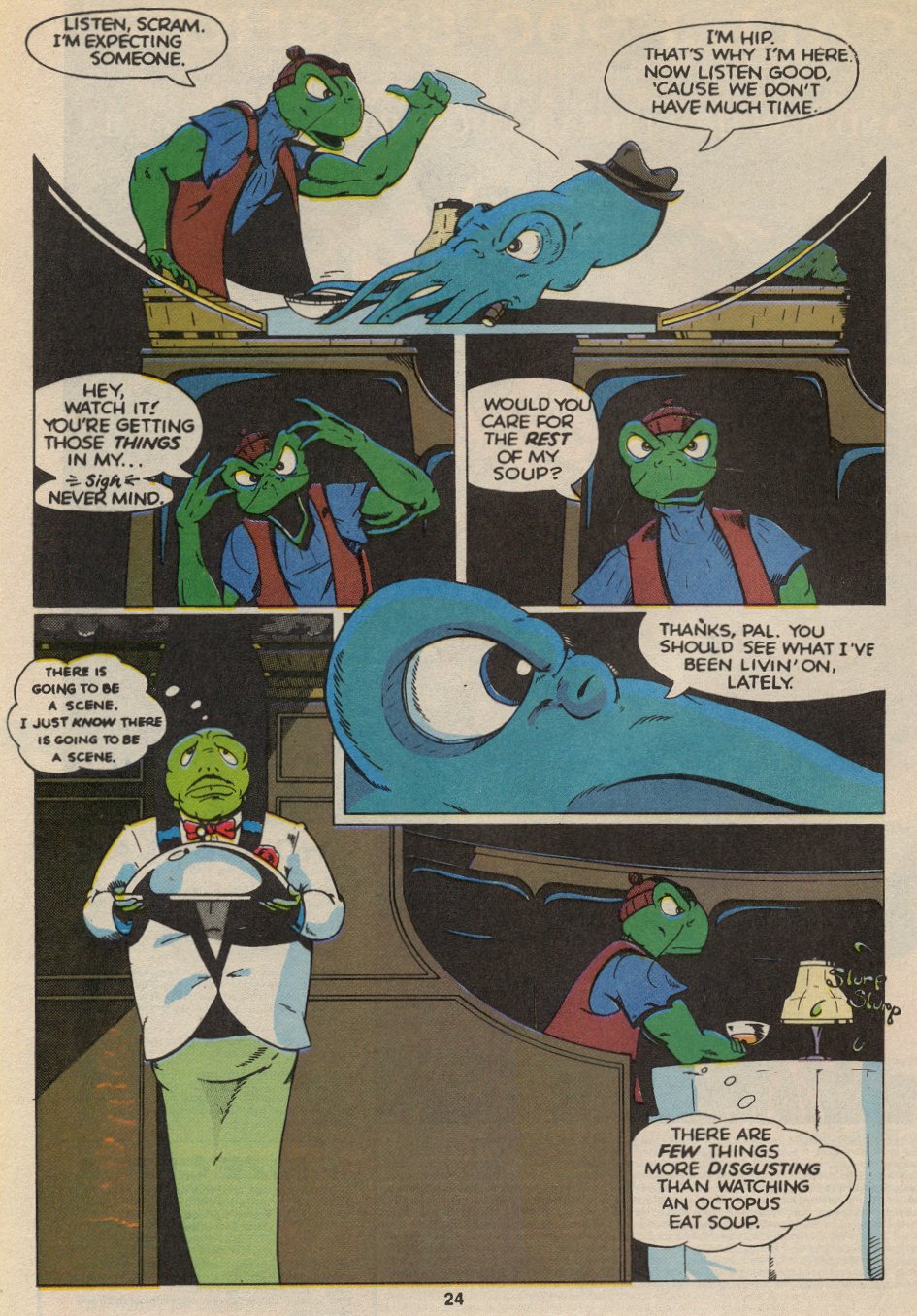 Read online Fish Police comic -  Issue #1 - 19