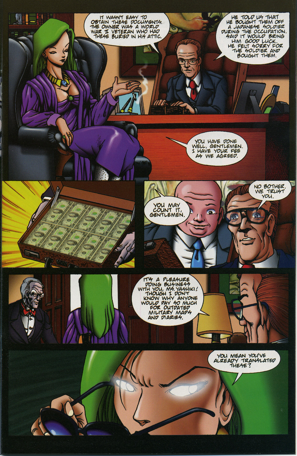Read online Warrior Nun Areala: Rituals comic -  Issue #1 - 12