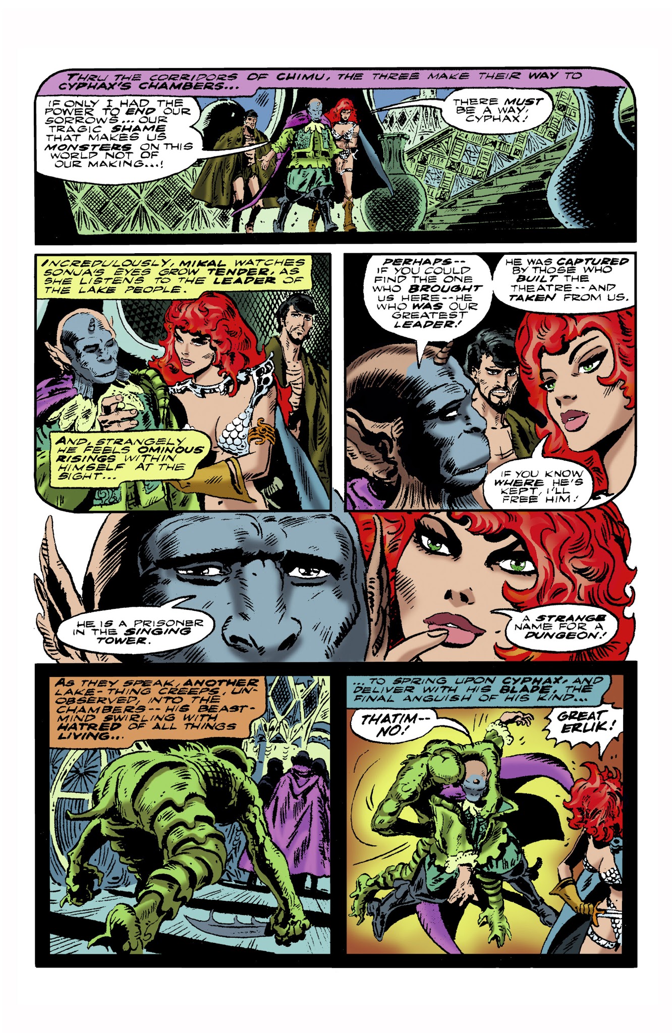 Read online The Adventures of Red Sonja comic -  Issue # TPB 2 - 71