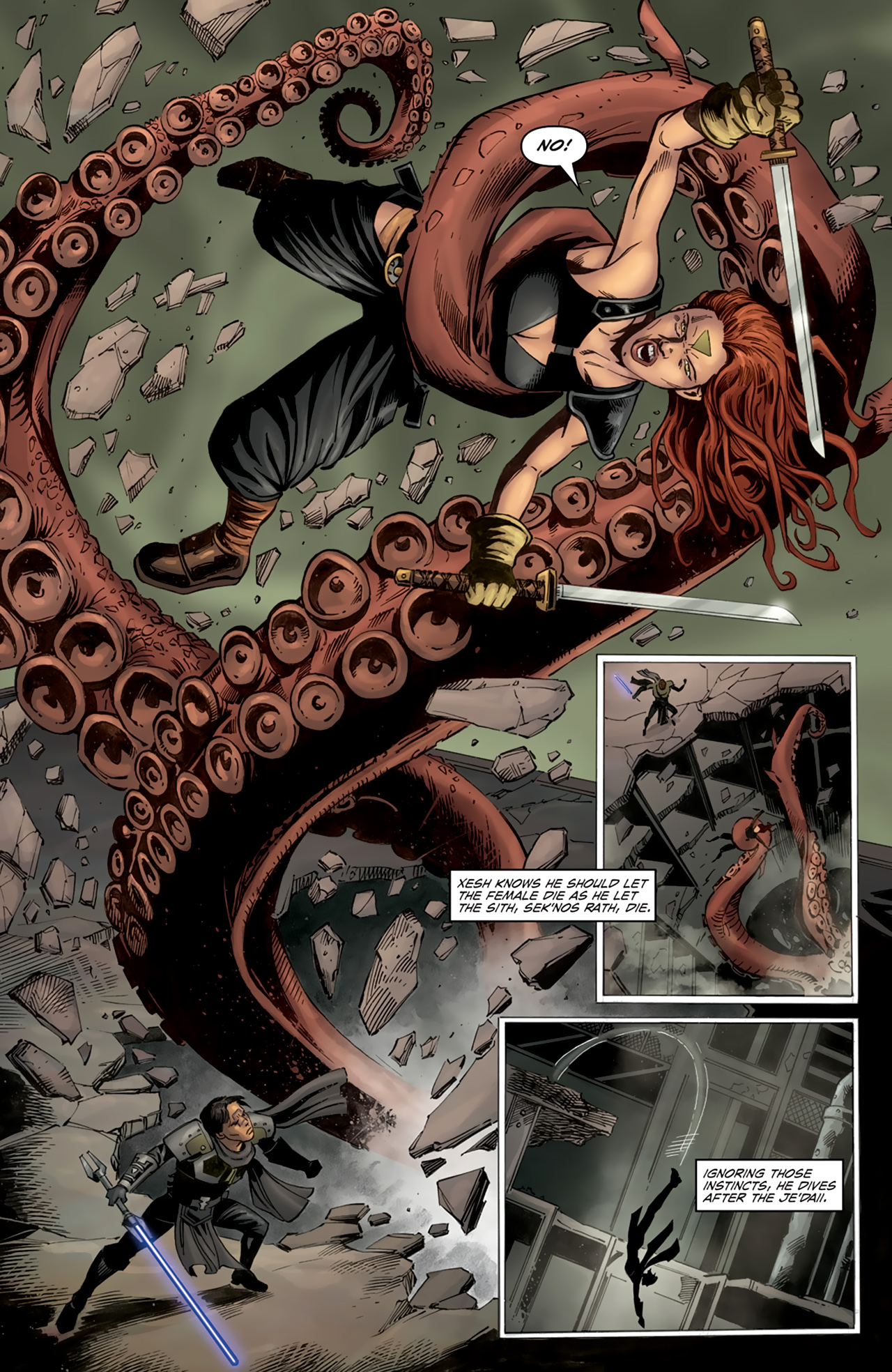 Read online Star Wars: Dawn of the Jedi - Prisoner of Bogan comic -  Issue #4 - 16