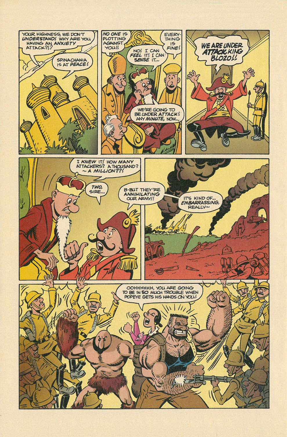 Read online The Wedding of Popeye & Olive comic -  Issue # Full - 21