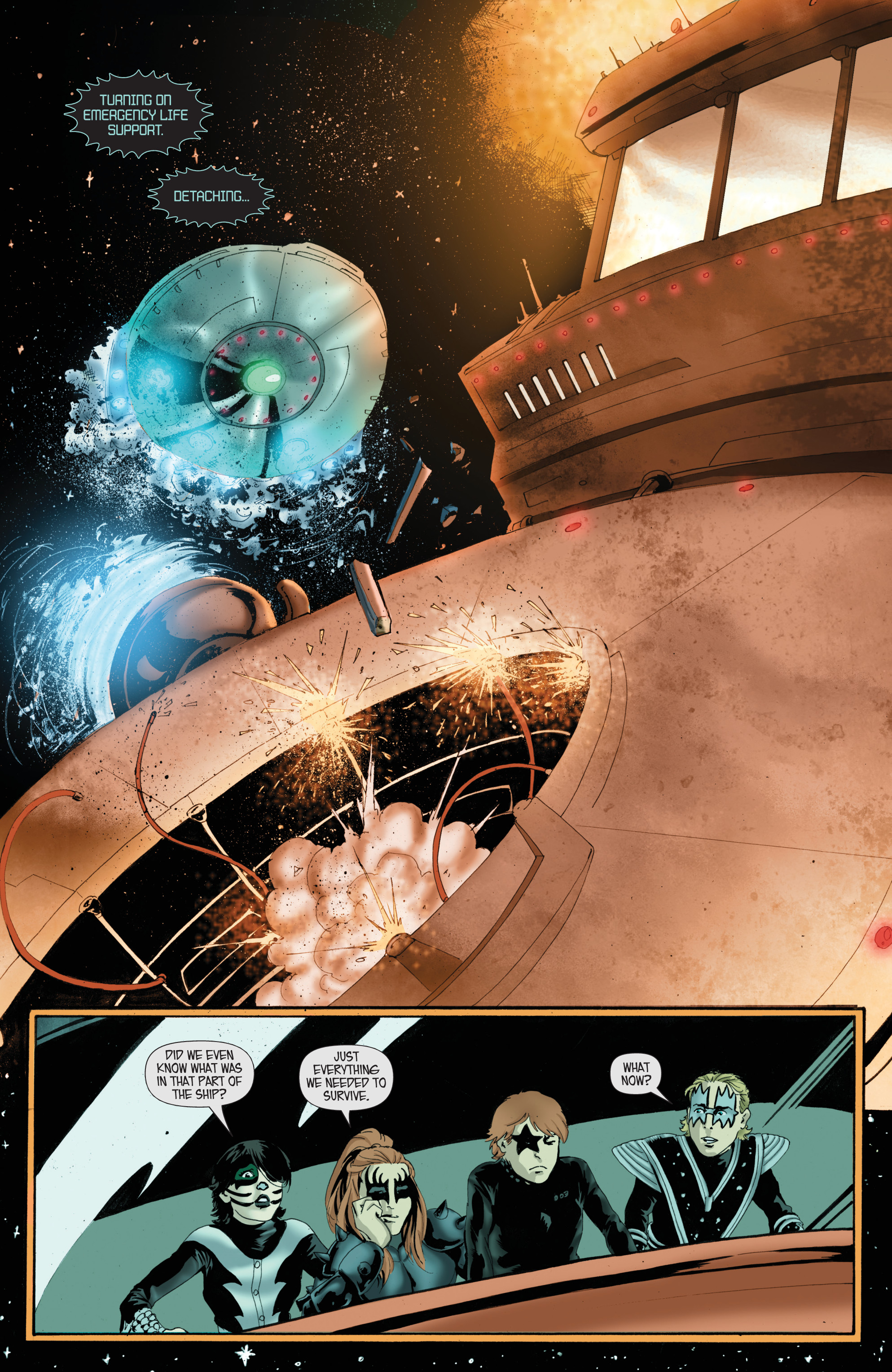 Read online KISS comic -  Issue #6 - 19