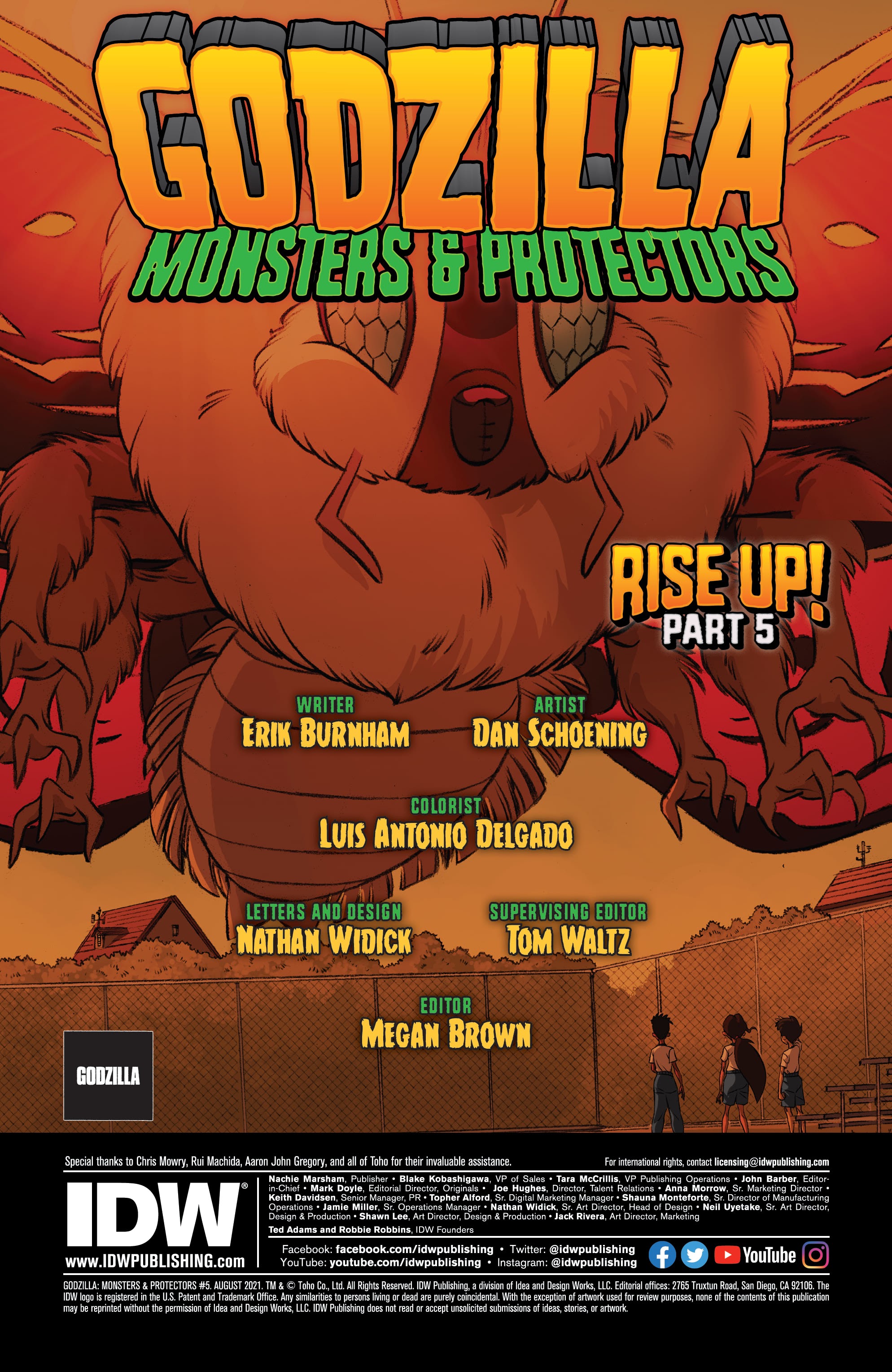 Read online Godzilla: Monsters & Protectors comic -  Issue #5 - 2