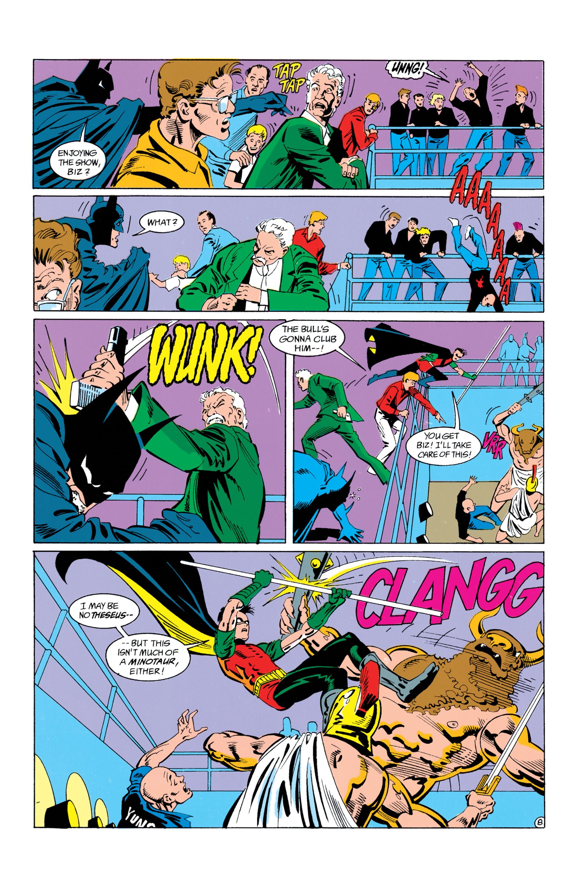 Read online Batman (1940) comic -  Issue #466 - 9
