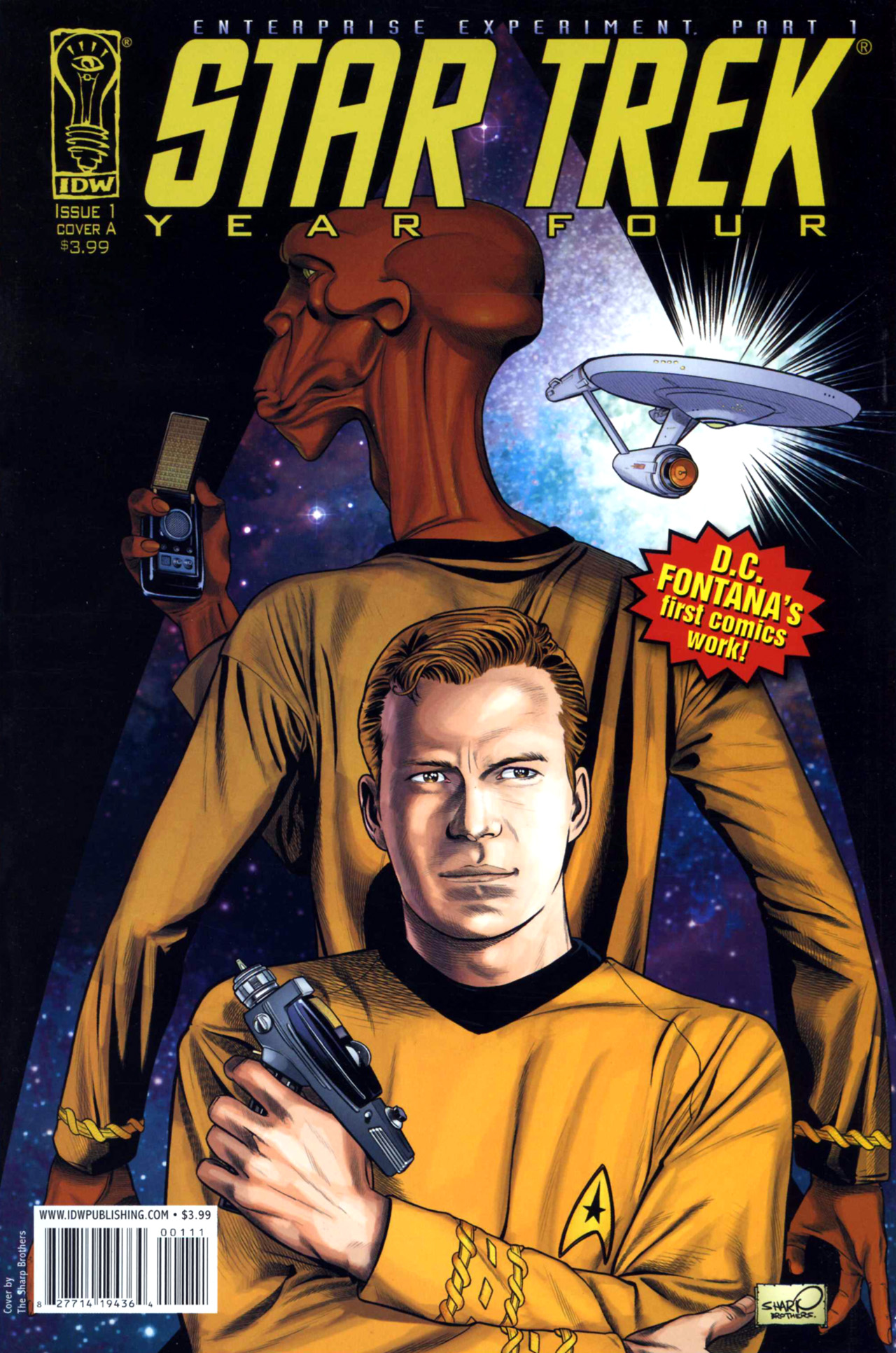 Read online Star Trek Year Four: The Enterprise Experiment comic -  Issue #1 - 1