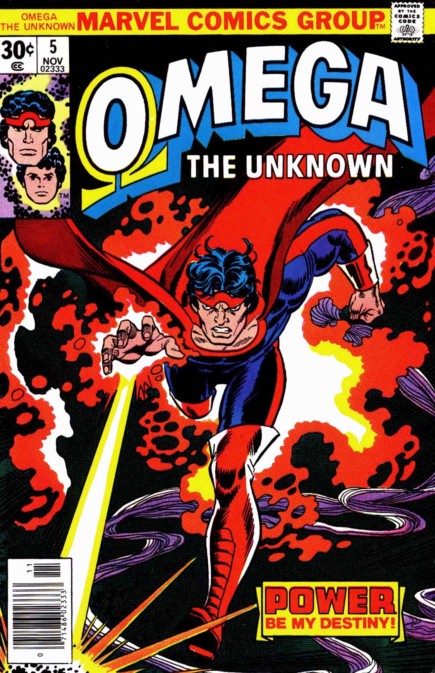 Read online Omega the Unknown comic -  Issue #5 - 1