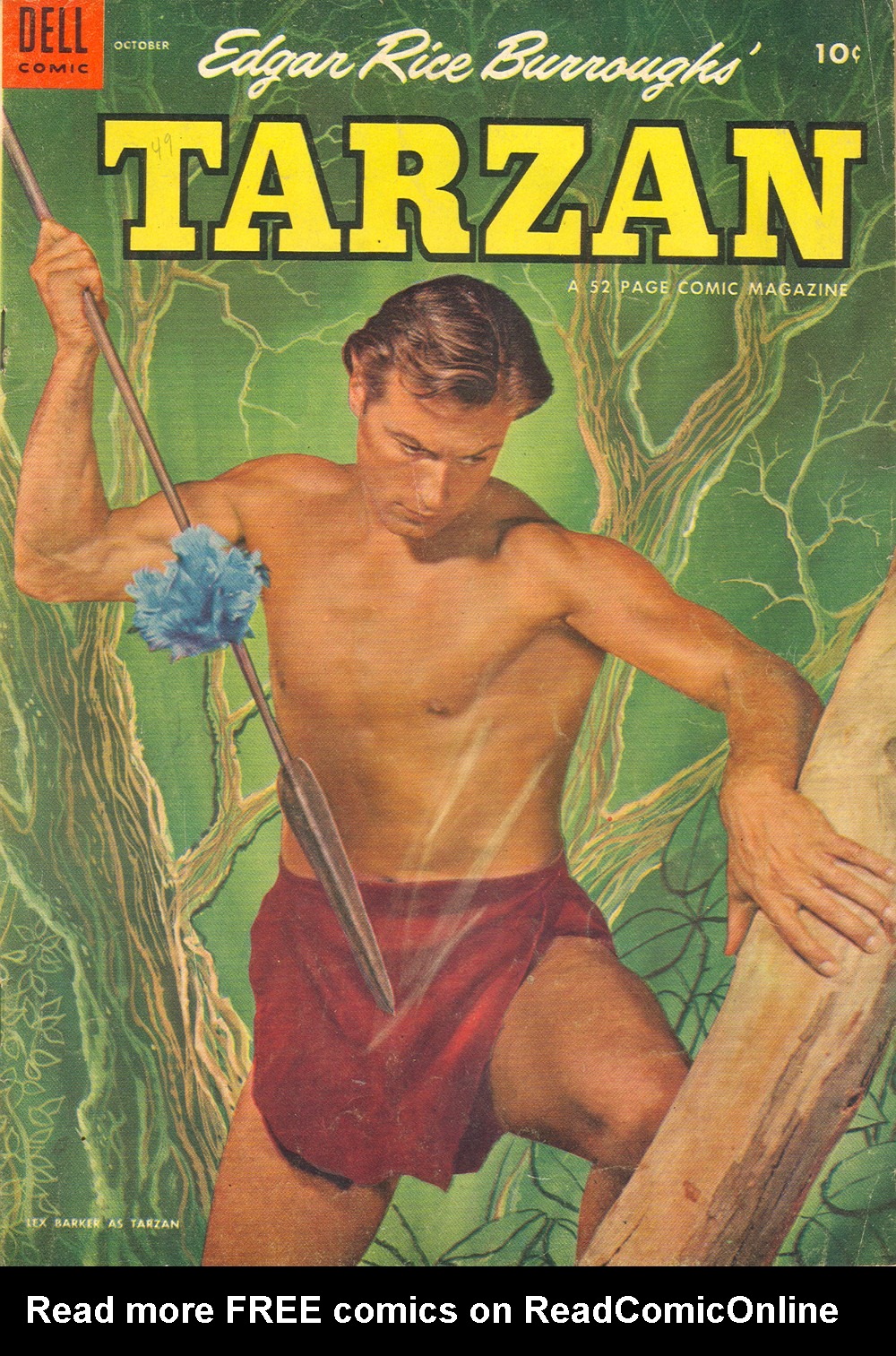 Read online Tarzan (1948) comic -  Issue #49 - 1