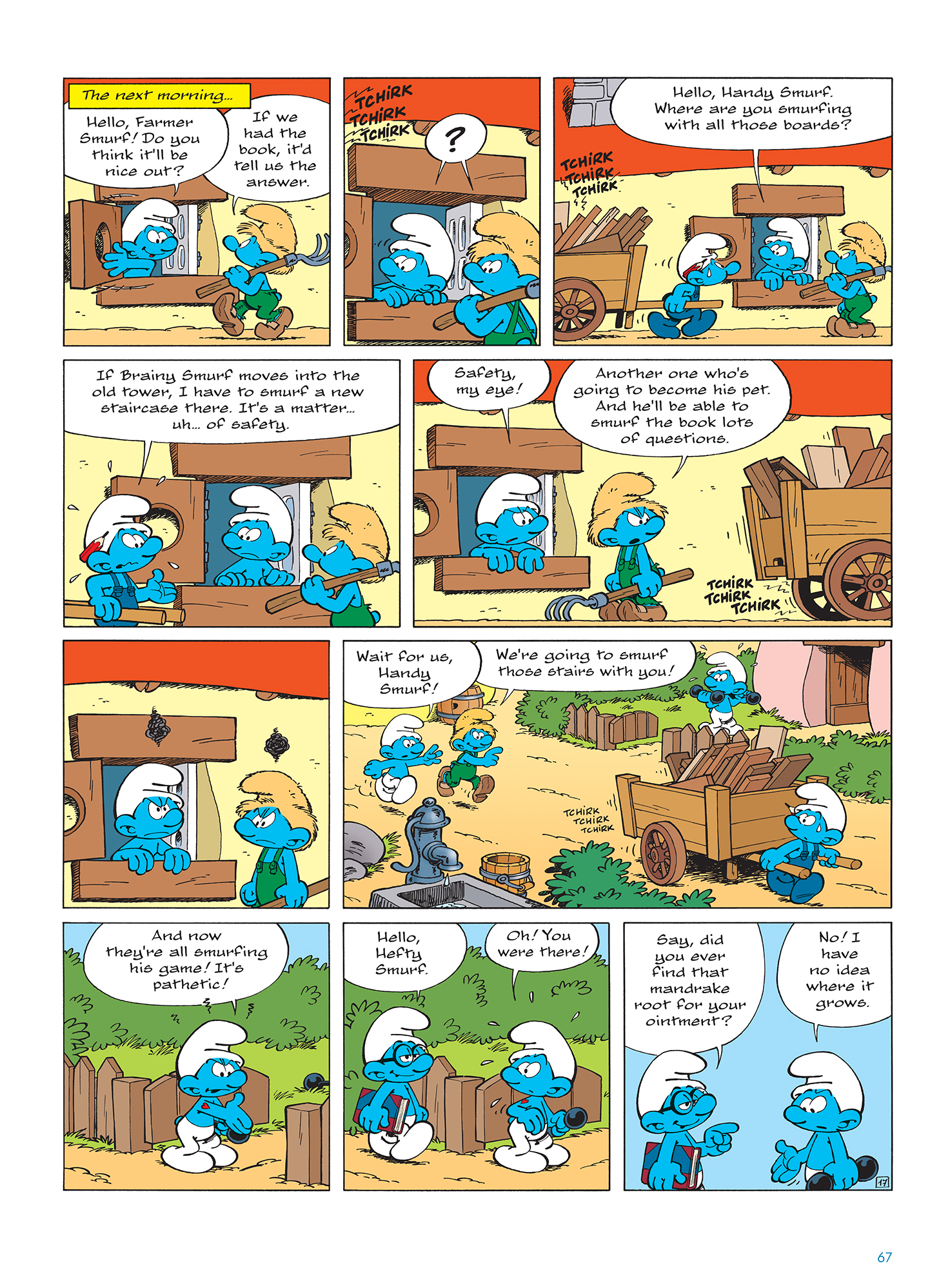 Read online The Smurfs Tales comic -  Issue # TPB 2 (Part 1) - 69