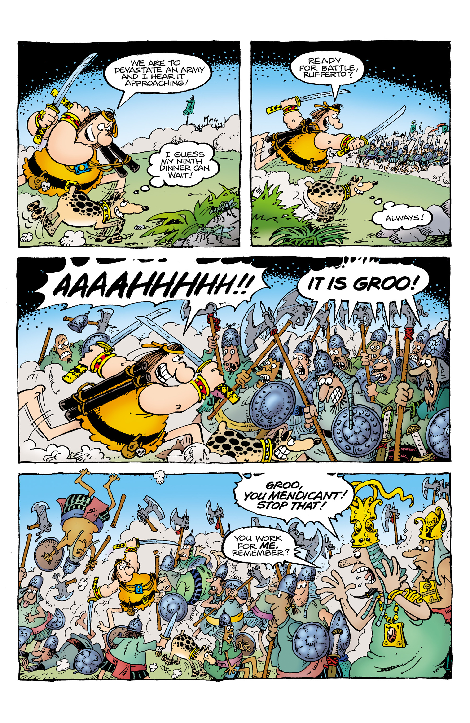 Read online Groo: Fray of the Gods comic -  Issue #4 - 13