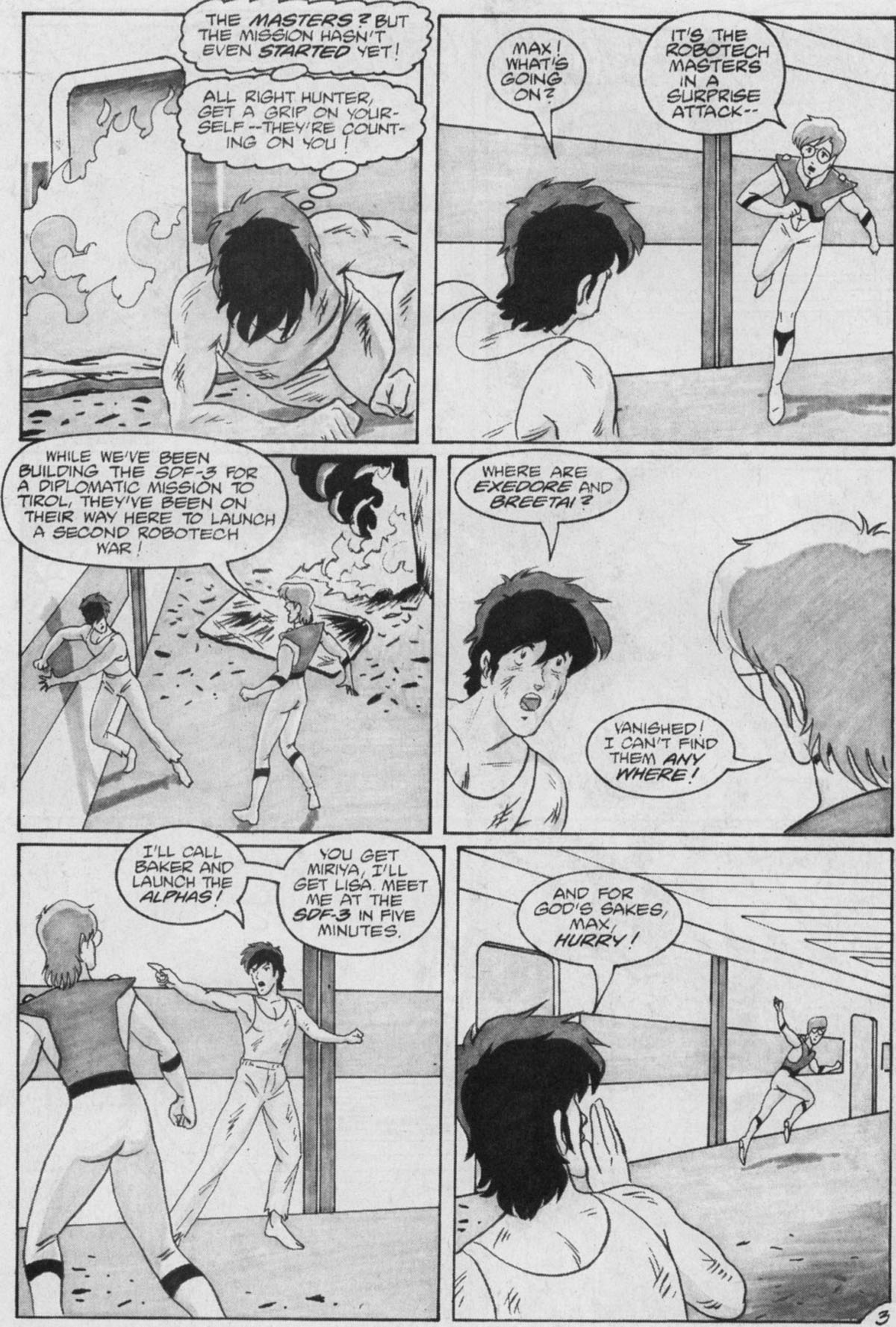 Read online Robotech II: The Sentinels - The Marriage of Rick Hunter and Lisa Hayes comic -  Issue # TPB 2 - 60