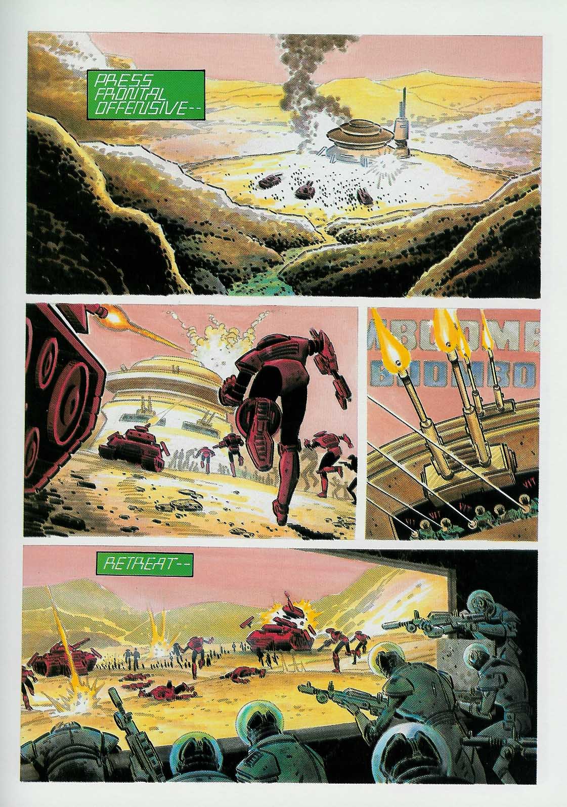 Read online Marvel Graphic Novel comic -  Issue #25 - The Alien Legion - A Grey Day to Die - 10