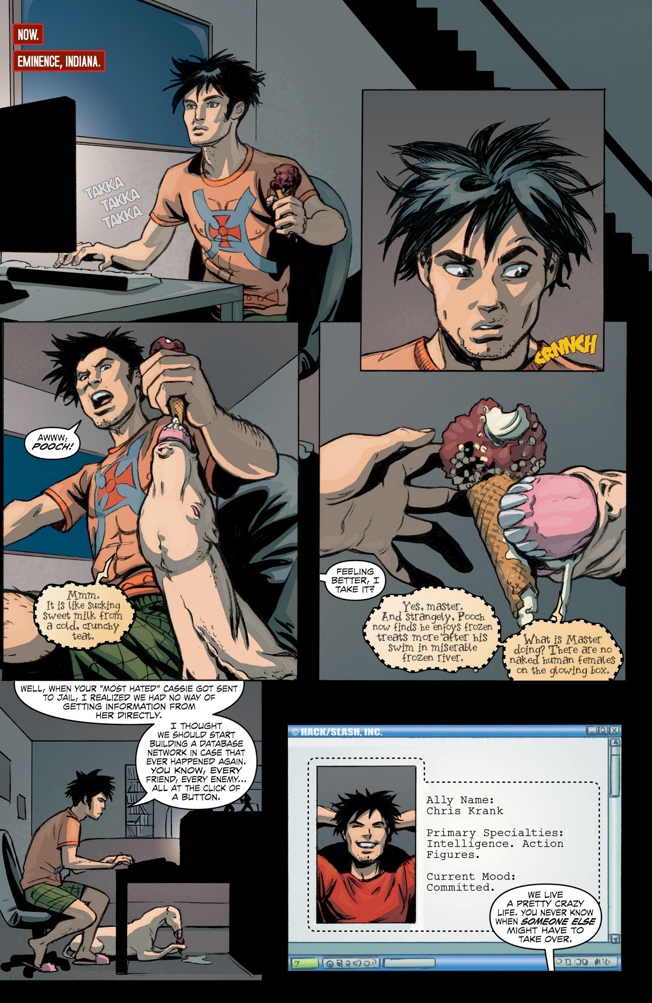 Read online Hack/Slash Omnibus comic -  Issue # TPB 3 (Part 1) - 73