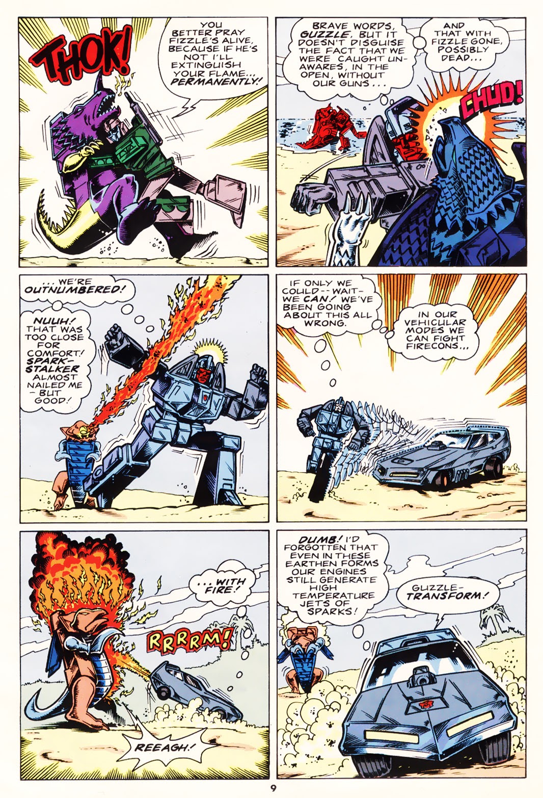 Read online The Transformers (UK) comic -  Issue #153 - 9