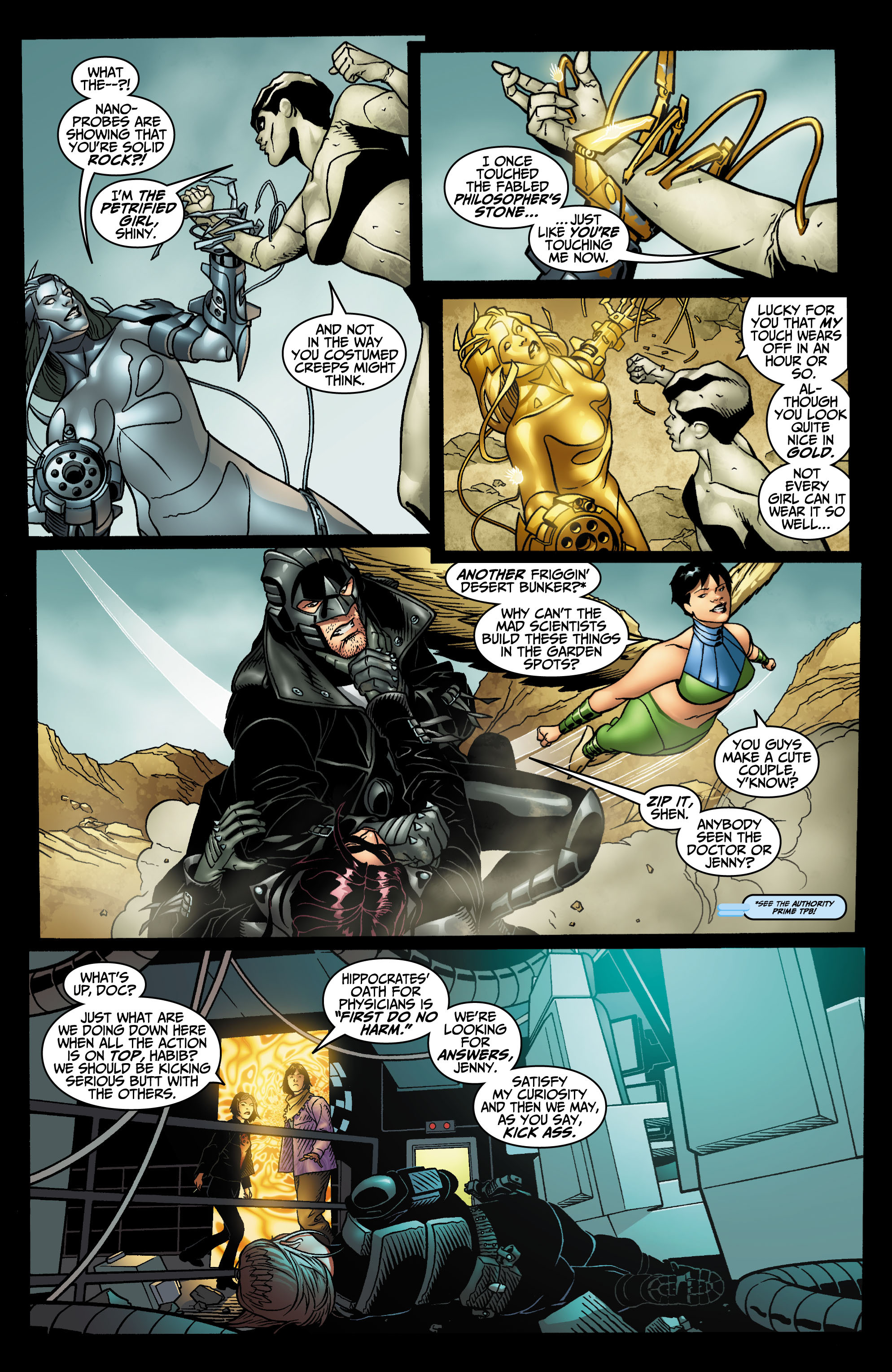 Read online Number of the Beast comic -  Issue #7 - 12