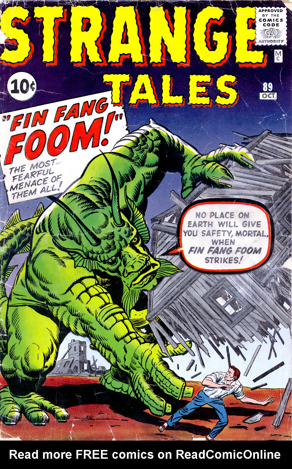 Read online Strange Tales (1951) comic -  Issue #89 - 1