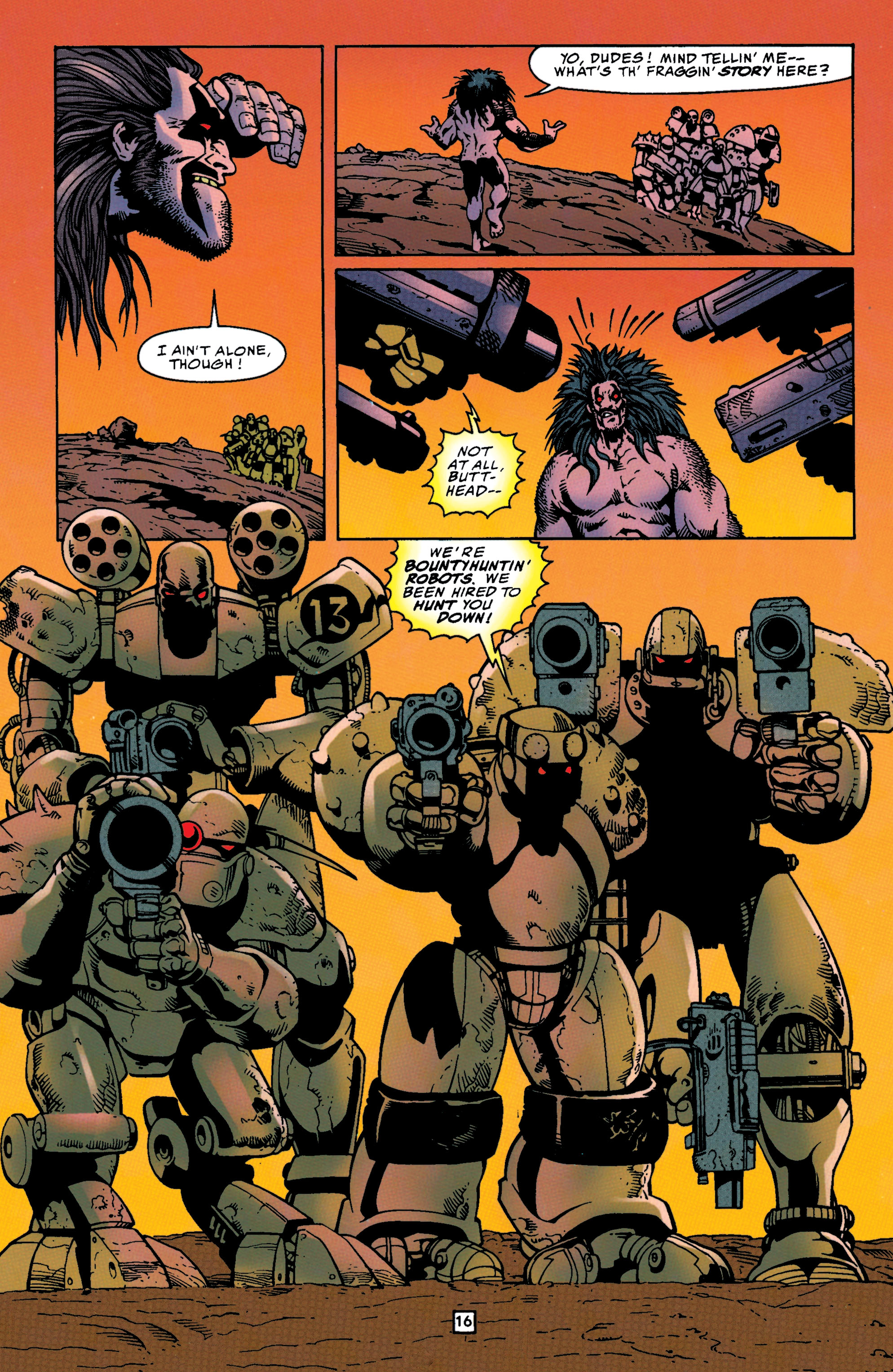 Read online Lobo (1993) comic -  Issue #53 - 17