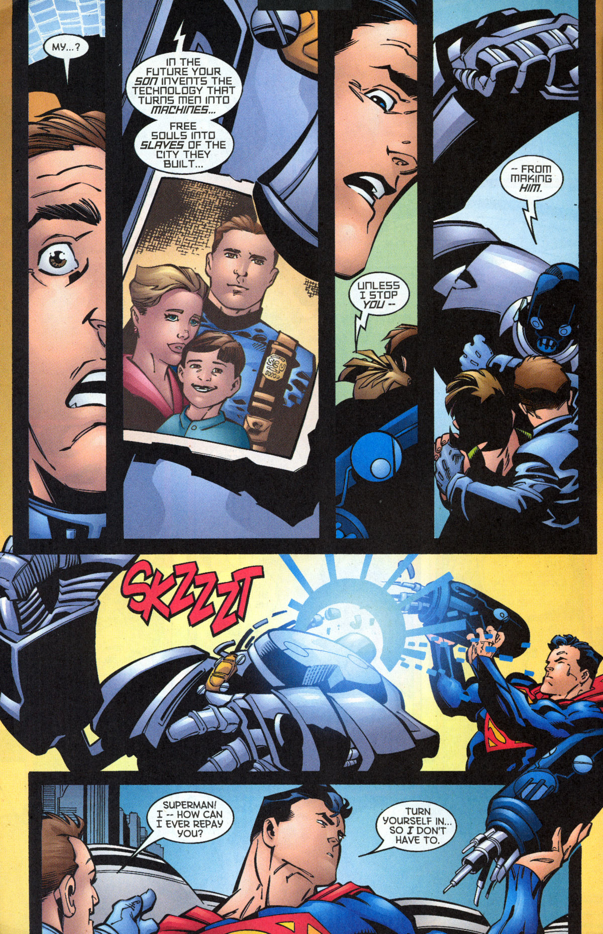Read online Superman (1987) comic -  Issue #190 - 59