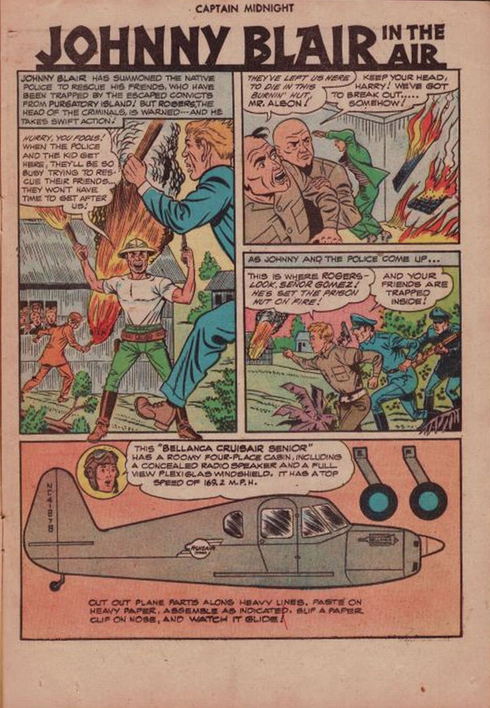Read online Captain Midnight (1942) comic -  Issue #63 - 13