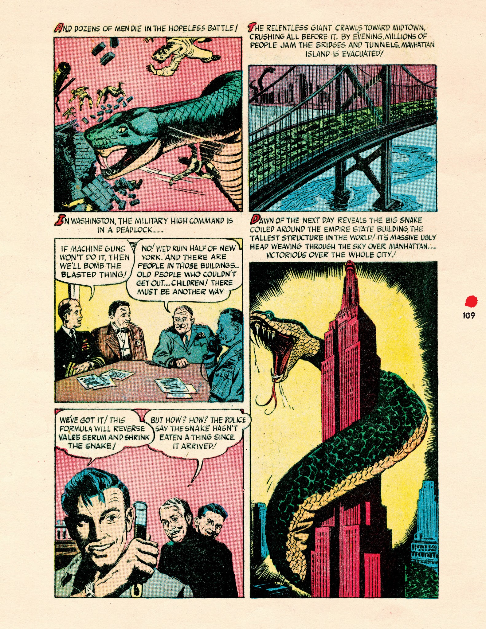 Read online Chilling Archives of Horror Comics comic -  Issue # TPB 15 - 110